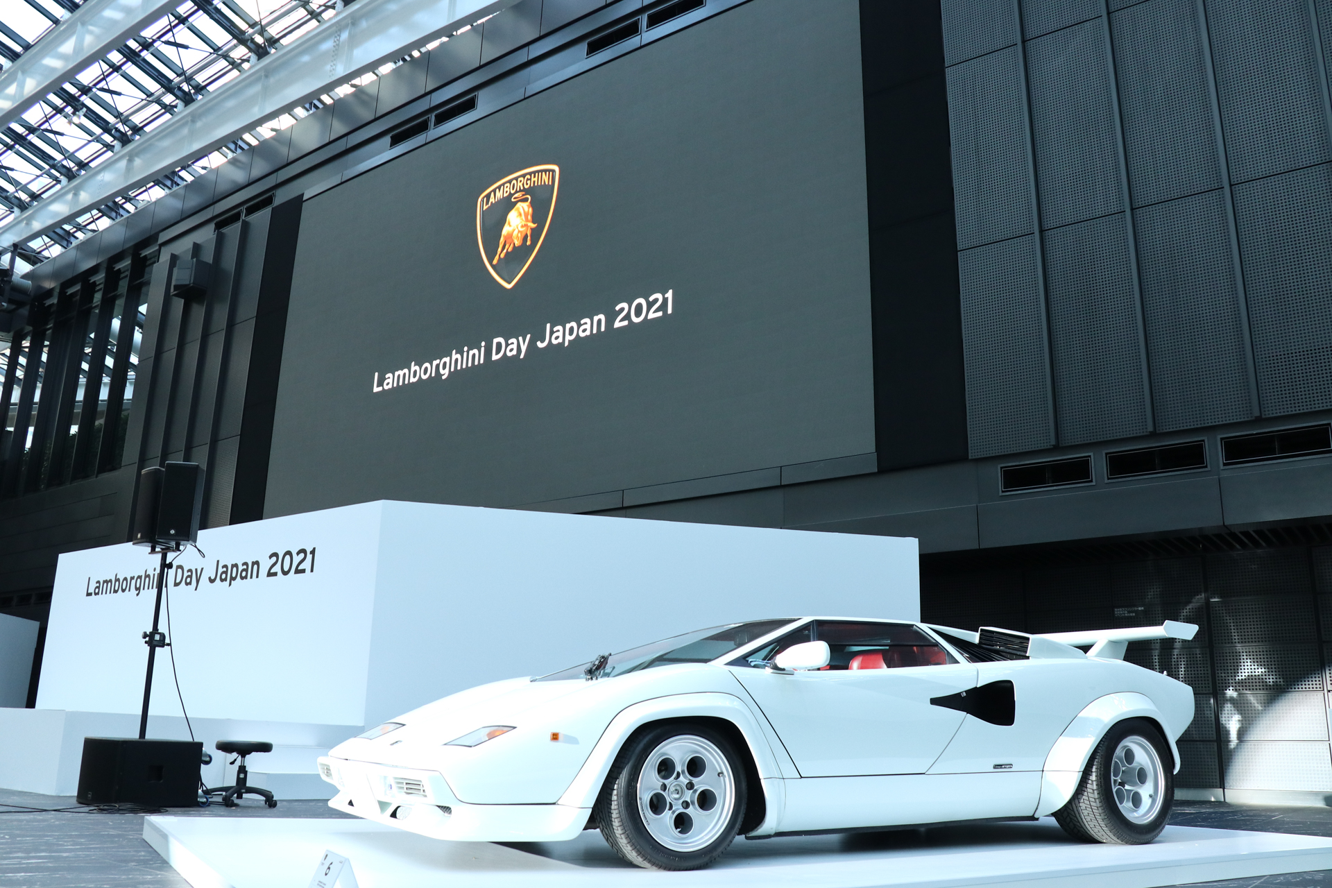 Lamborghini Day Japan 2021のメインイベントの1つ「LAMBORGHINI COUNTACH CONTEST JAPAN」