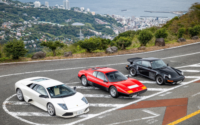 コーンズ、秘蔵のフェラーリ、ランボ、ポルシェのMTモデルに試乗できる