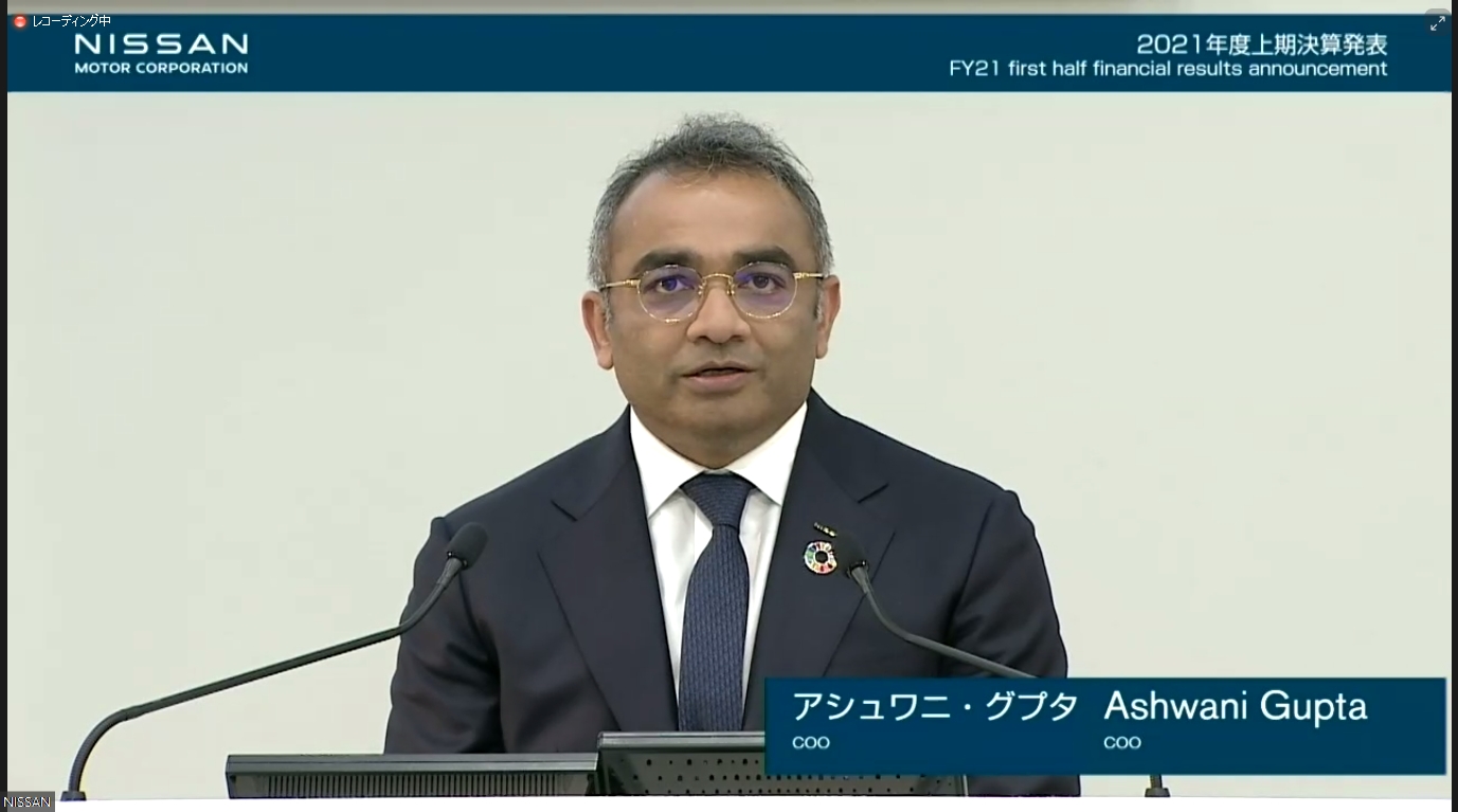 決算説明会で解説を行なったグプタ氏