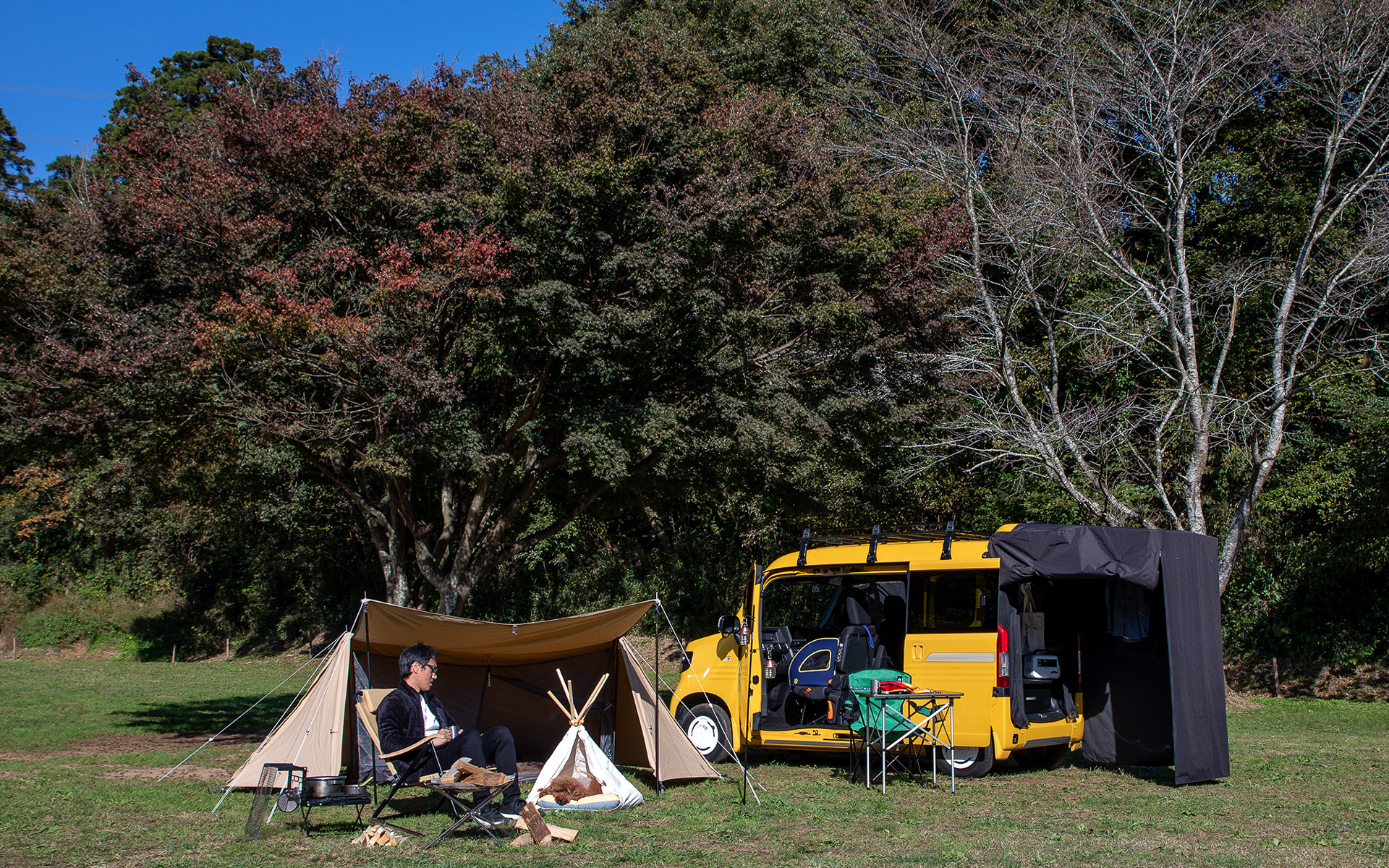 ホンダアクセスが開催した「Honda純正アクセサリー アウトドア取材会」にてN-VAN用アクセサリーとHonda Dogアイテムを取材。愛犬とアウトドアで遊びたい人は必見