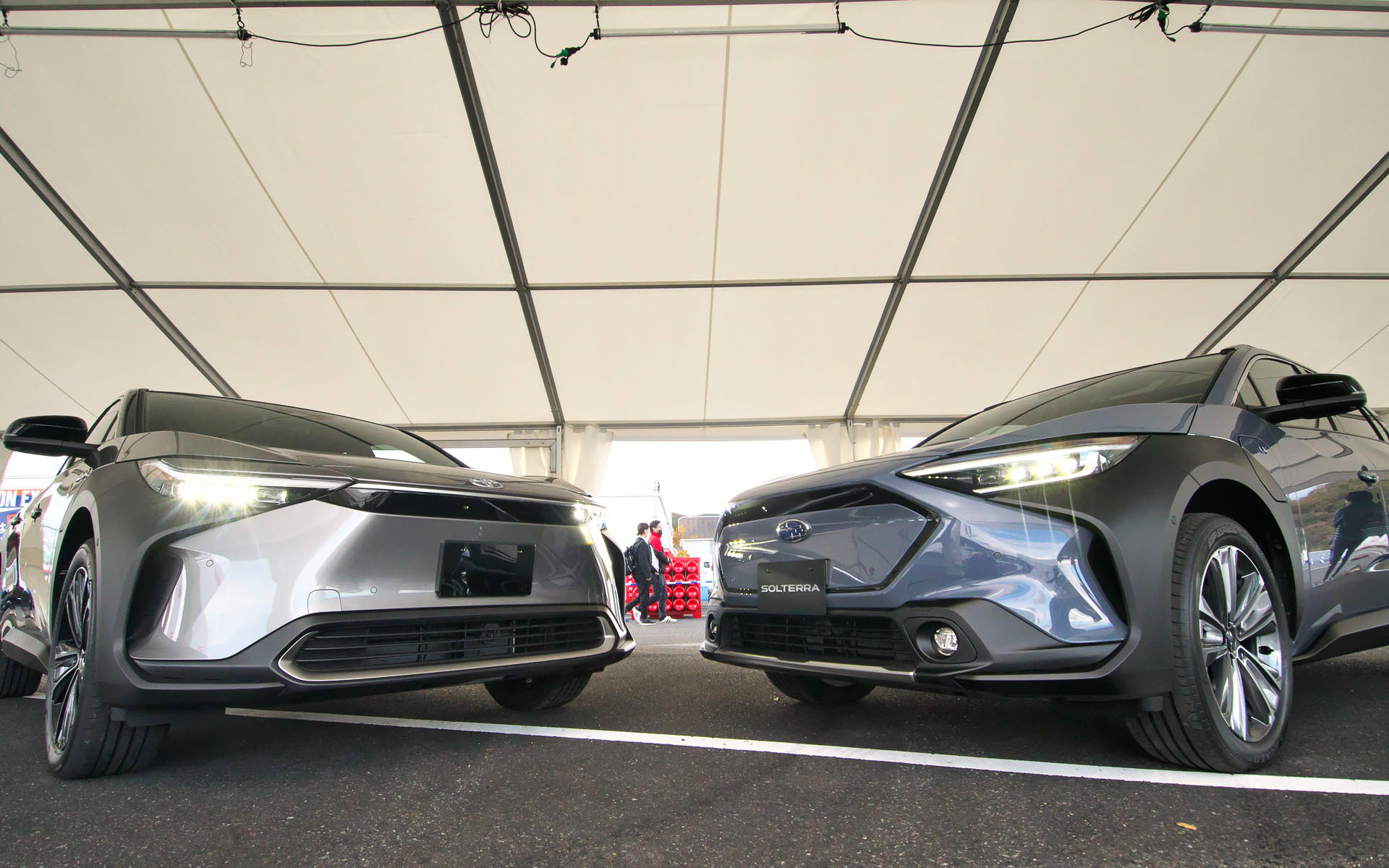 フロントまわりは結構違う。見比べるのも楽しい