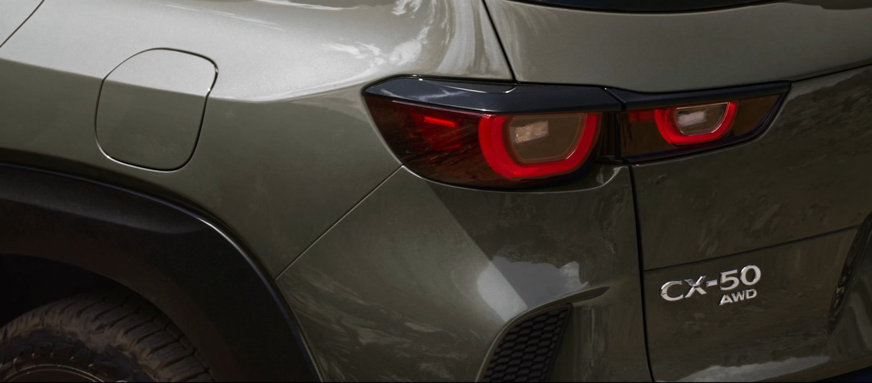 CX-50で自然に溶け込むようなデザインを意識したという
