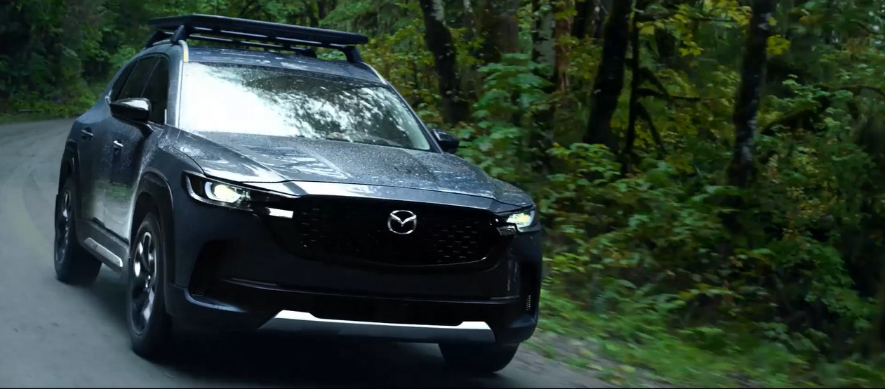 CX-50で自然に溶け込むようなデザインを意識したという