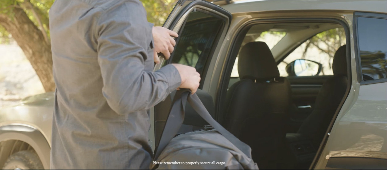 CX-50で自然に溶け込むようなデザインを意識したという