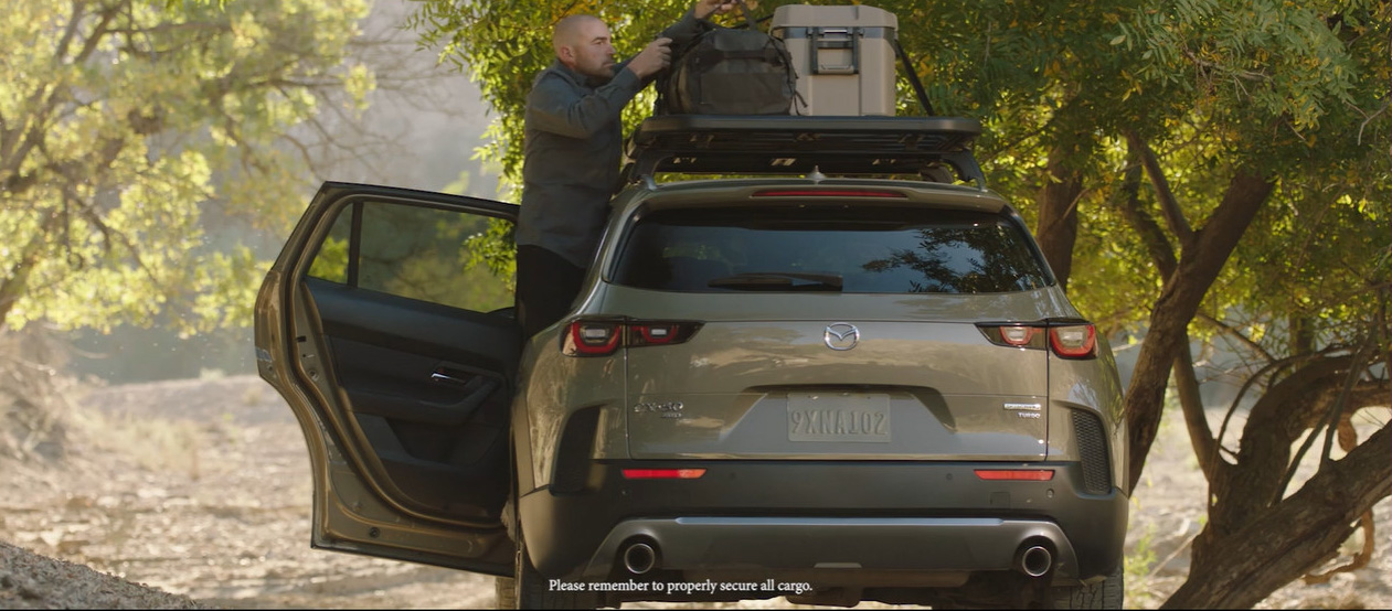 CX-50で自然に溶け込むようなデザインを意識したという