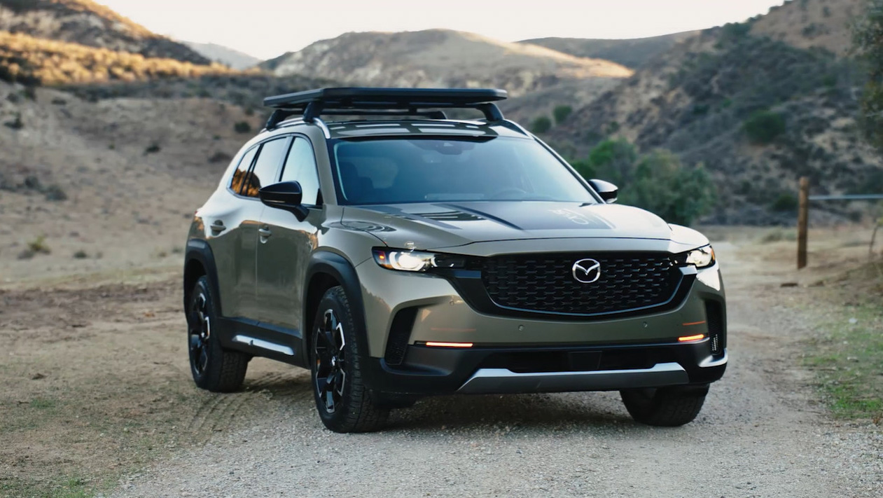 アウトドアでのCX-50