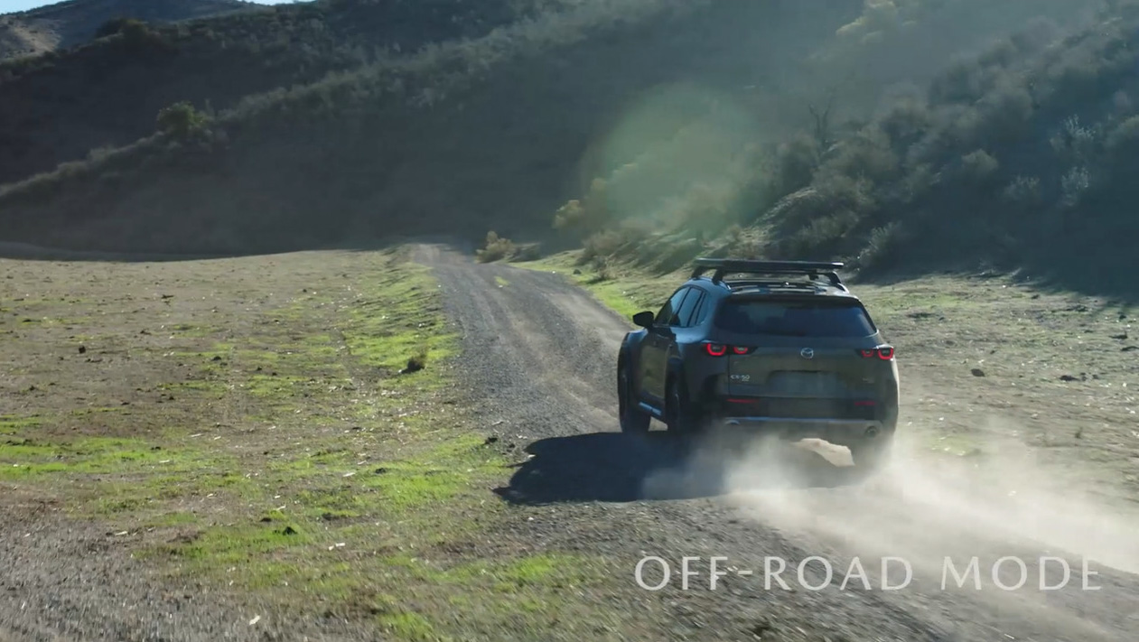 オフロードモードでの走行