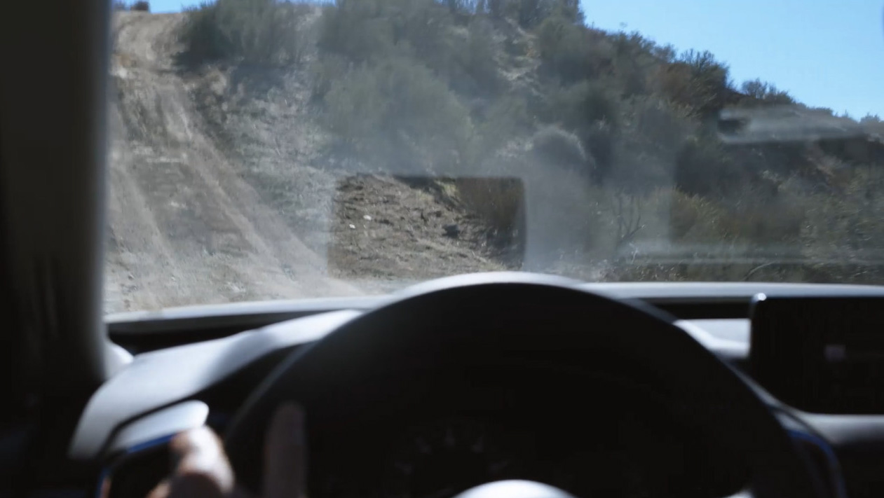 オフロードモードでの走行