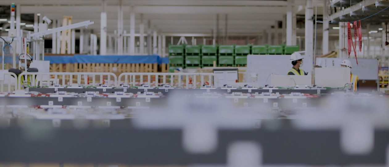 Mazda Toyota Manufacturing, U.S.Aでの生産の様子