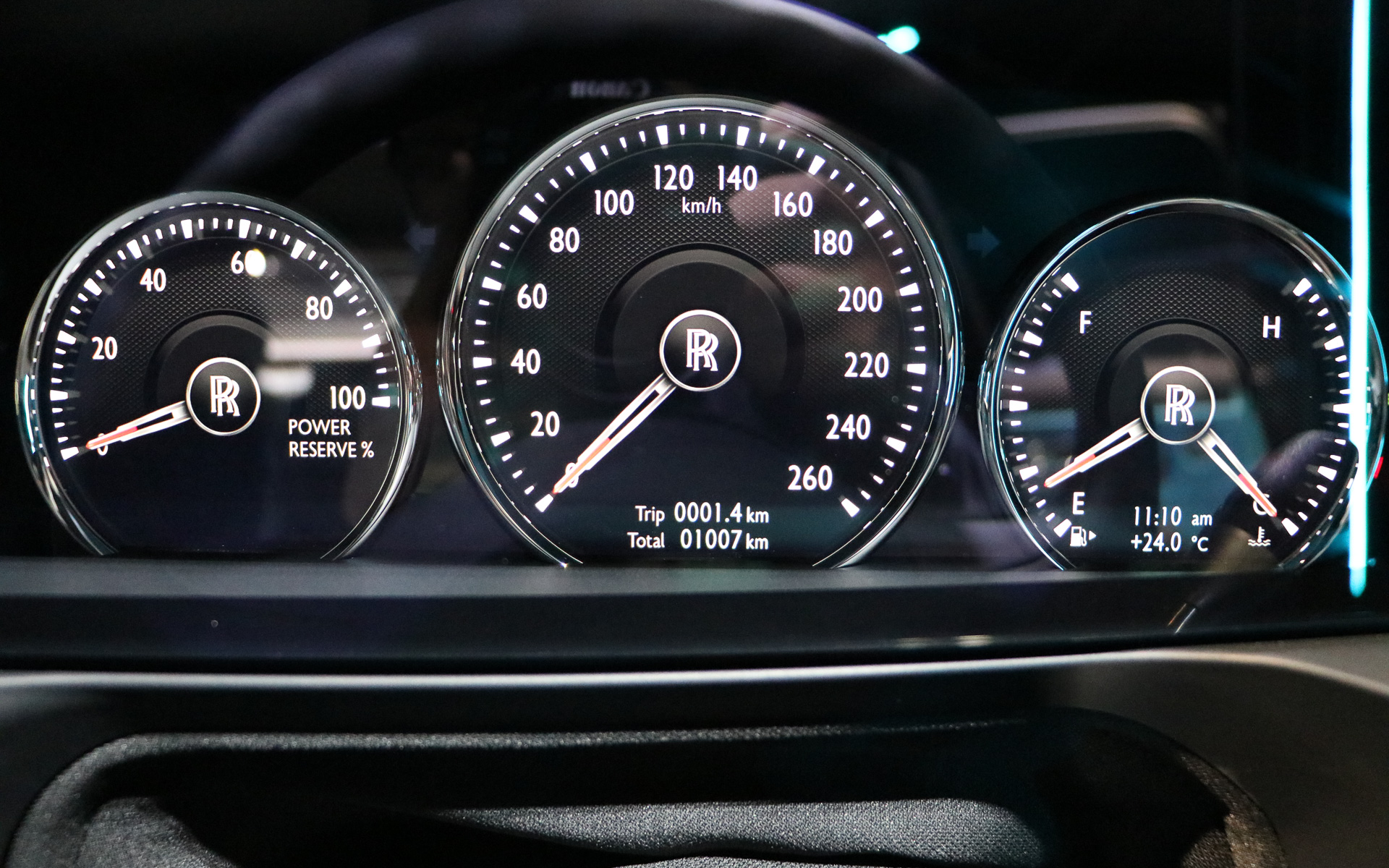 運転席メーター