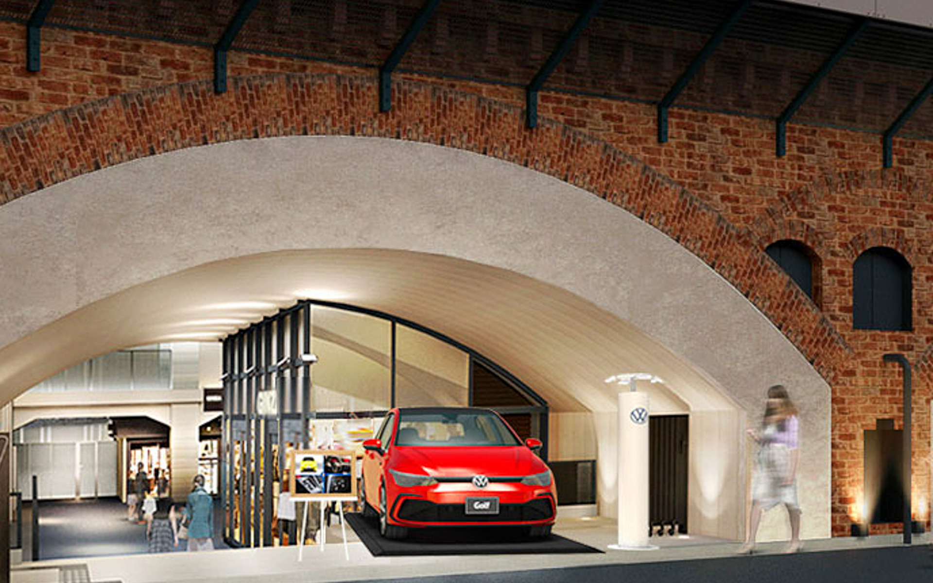 車両の展示会場“日比谷 OKUROJI”