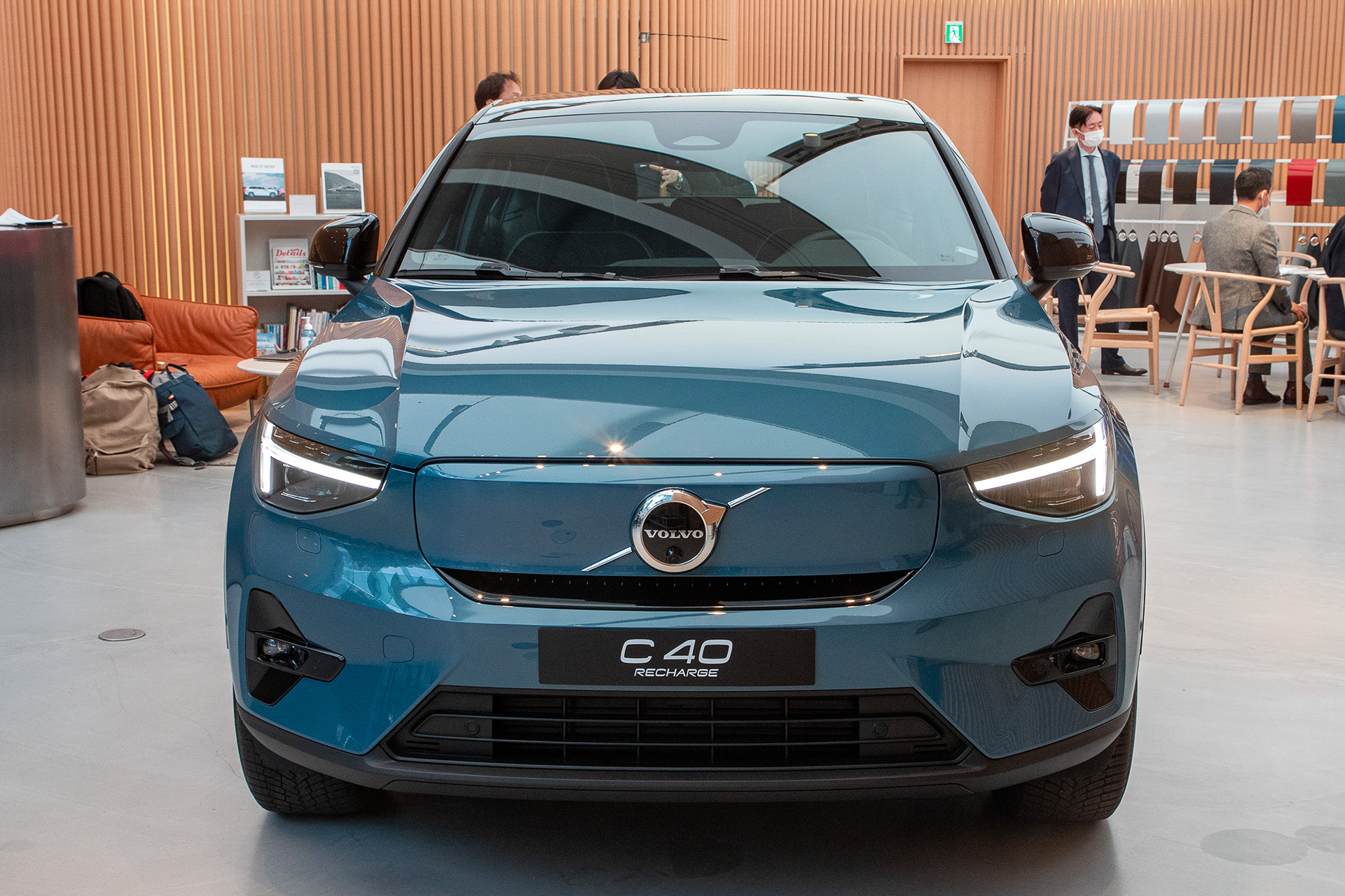 C40 RechargeはXC40から採用したCMAプラットフォームをベースにしている