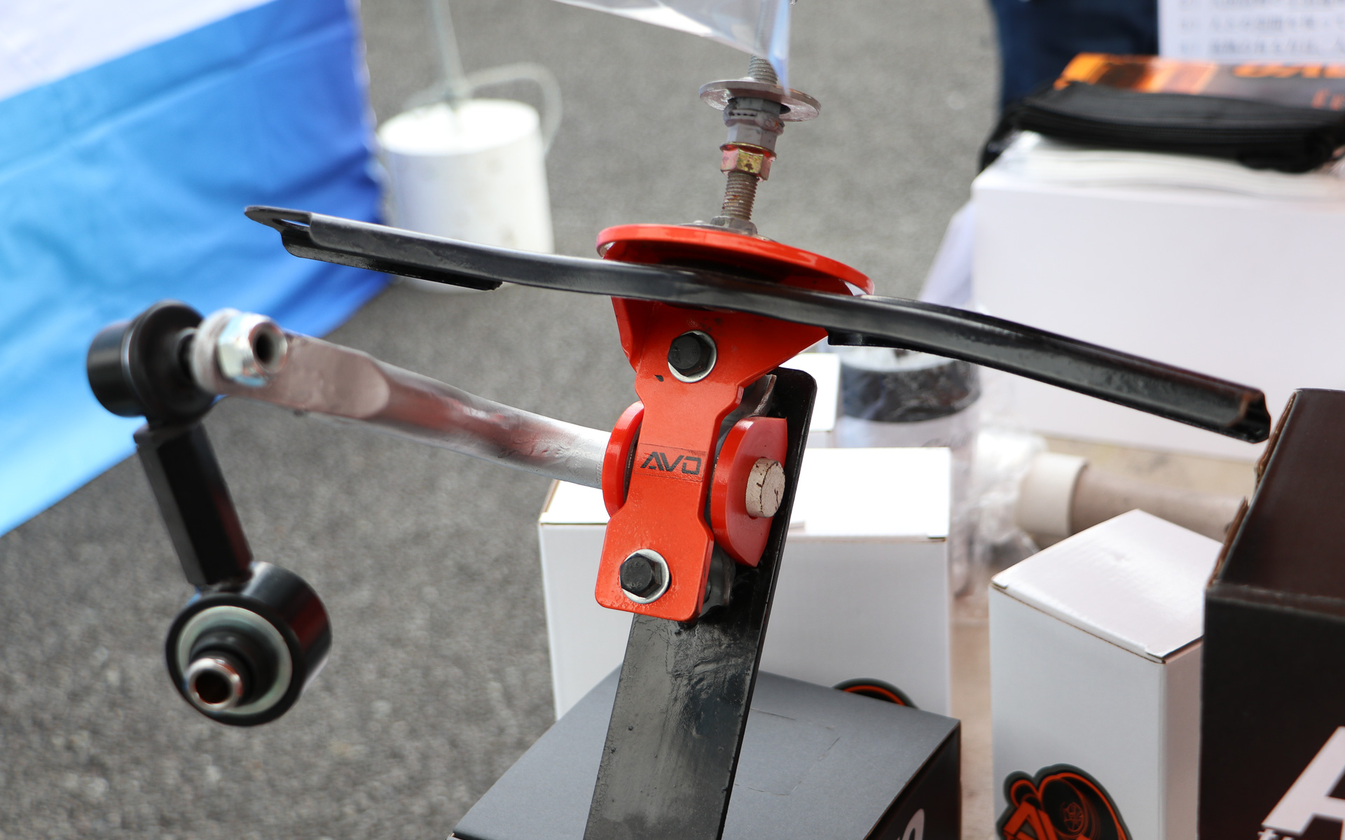 足まわりパーツの組み込みイメージ