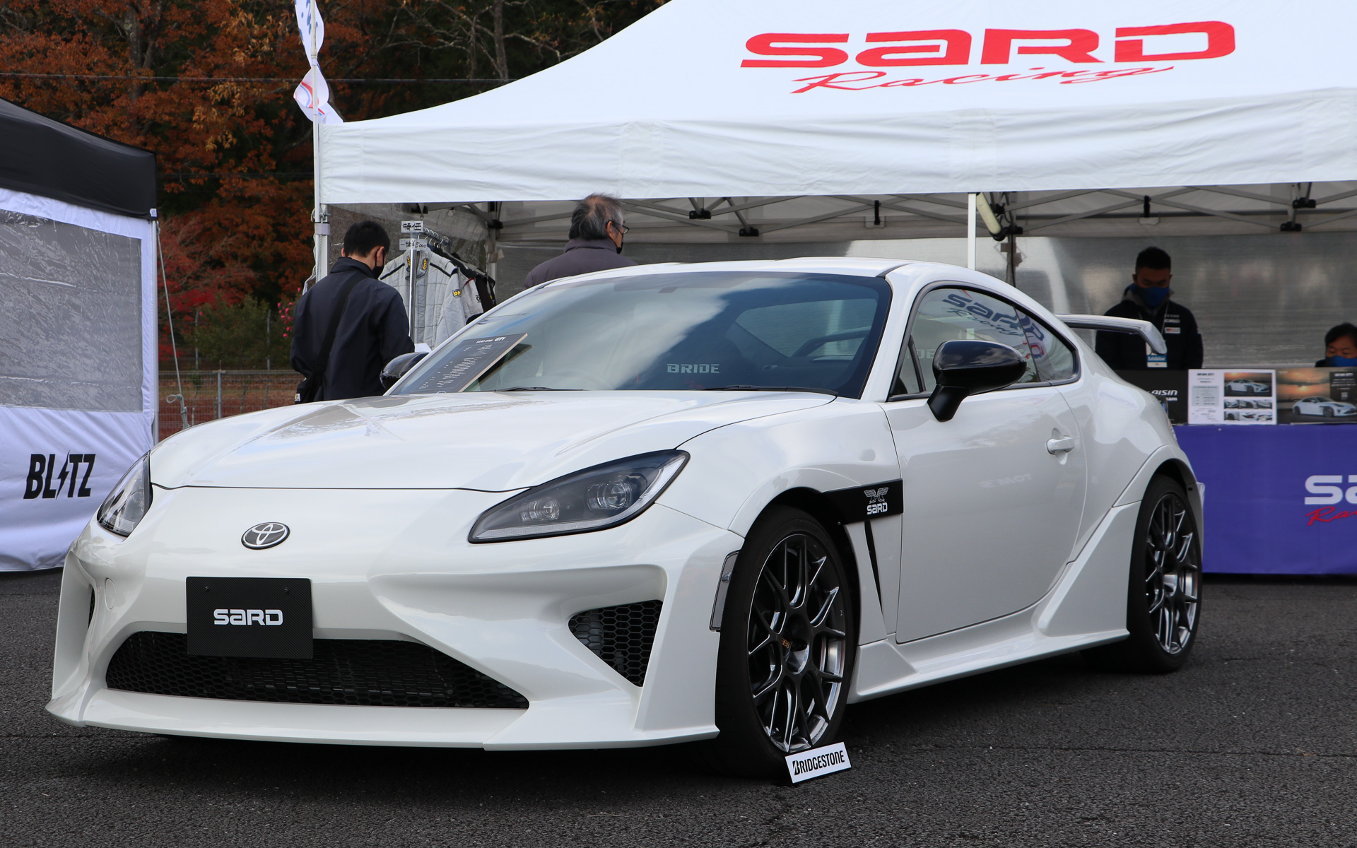 前回のイベントでも展示されていたGR86だが中身はかなり変更されていた