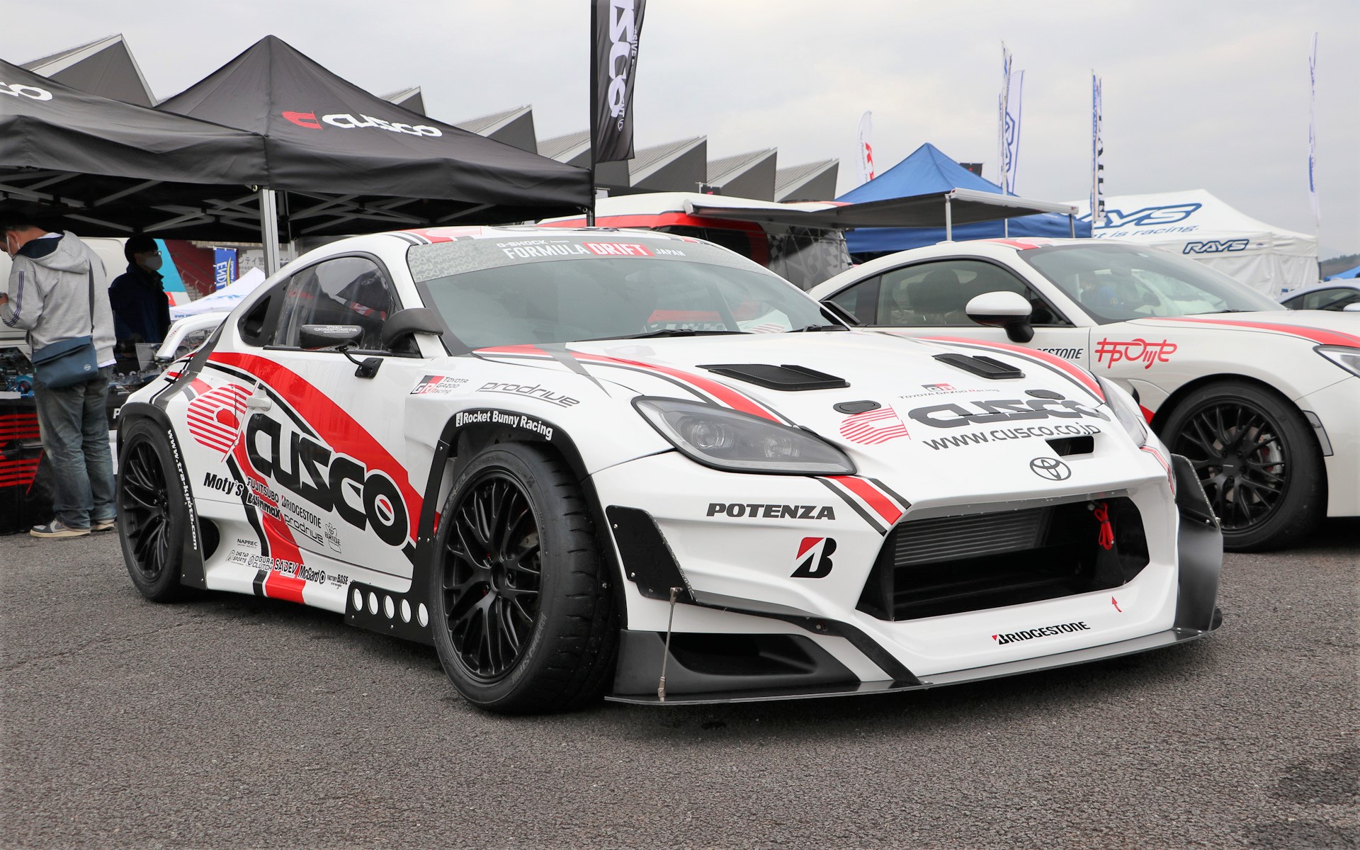 新たなデモカーやパーツが展示されていたFUJI 86 STYLE with BRZ 2021 PART2