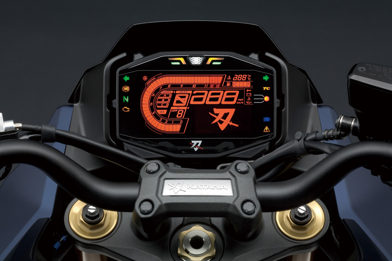 スズキ、青い新色の「カタナ」2022モデル公開 - Car Watch