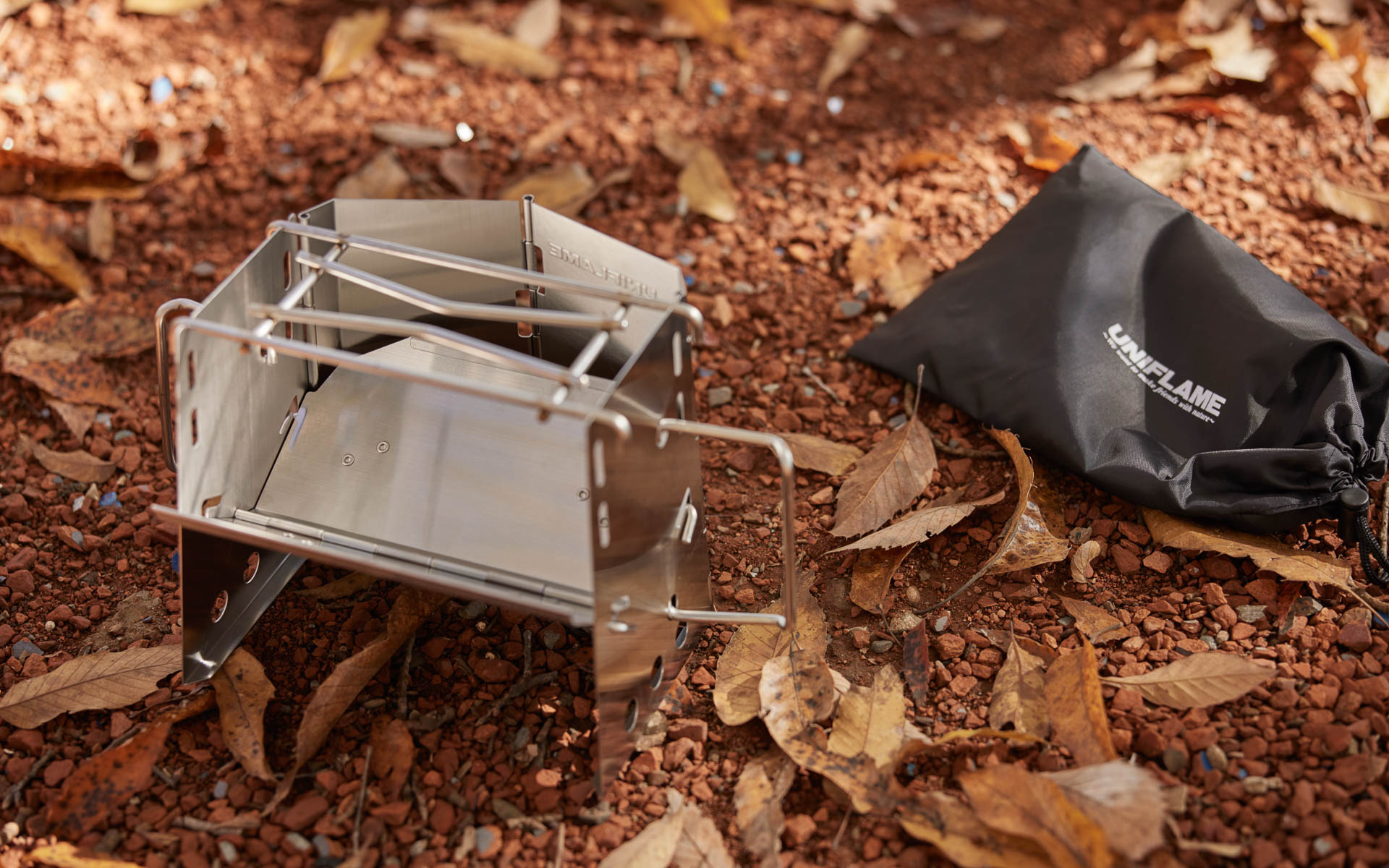 ユニフレーム/薪グリルsolo