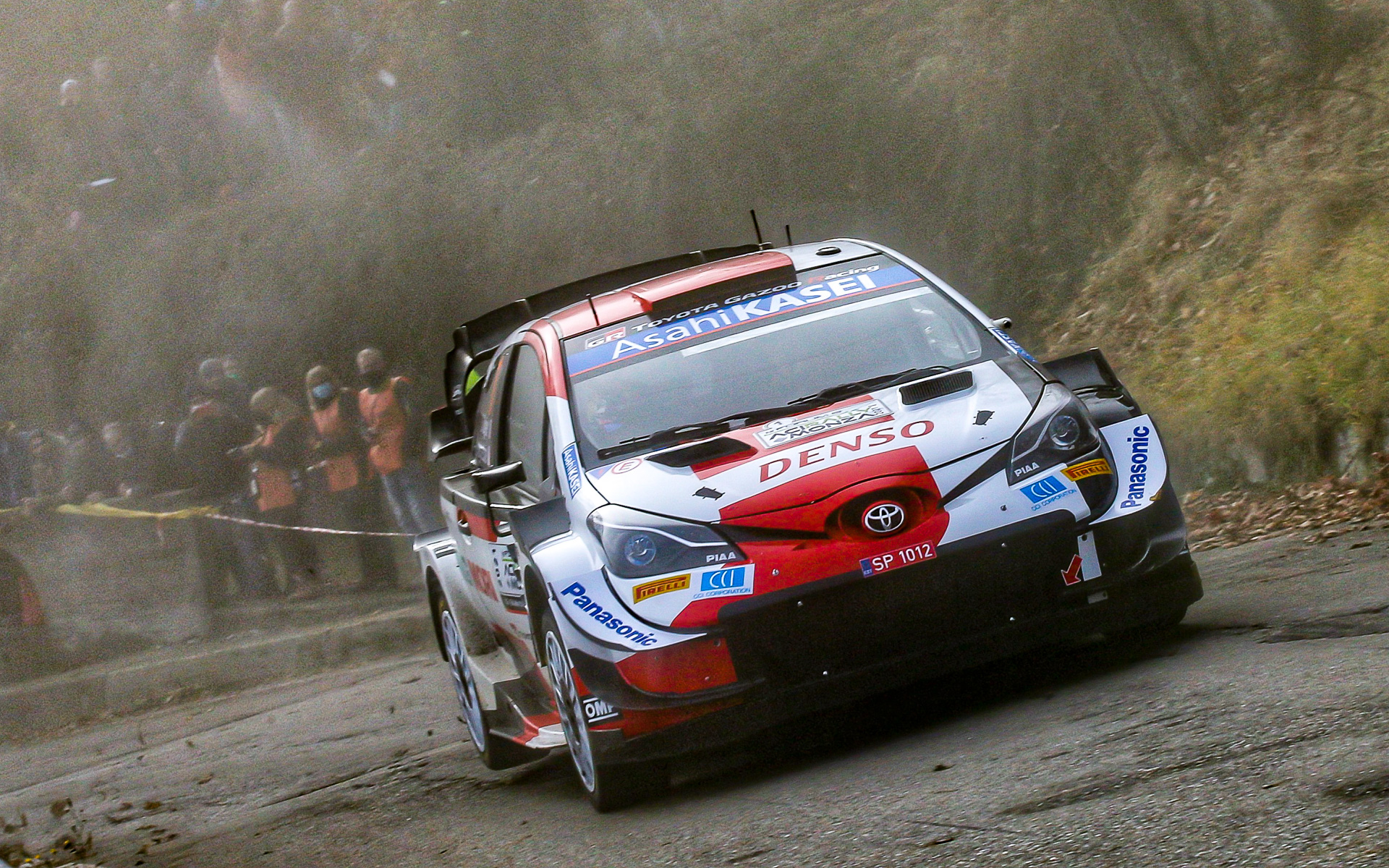 セバスチャン・オジエ/ジュリアン・イングラシア組がドライブするヤリスWRC 1号車