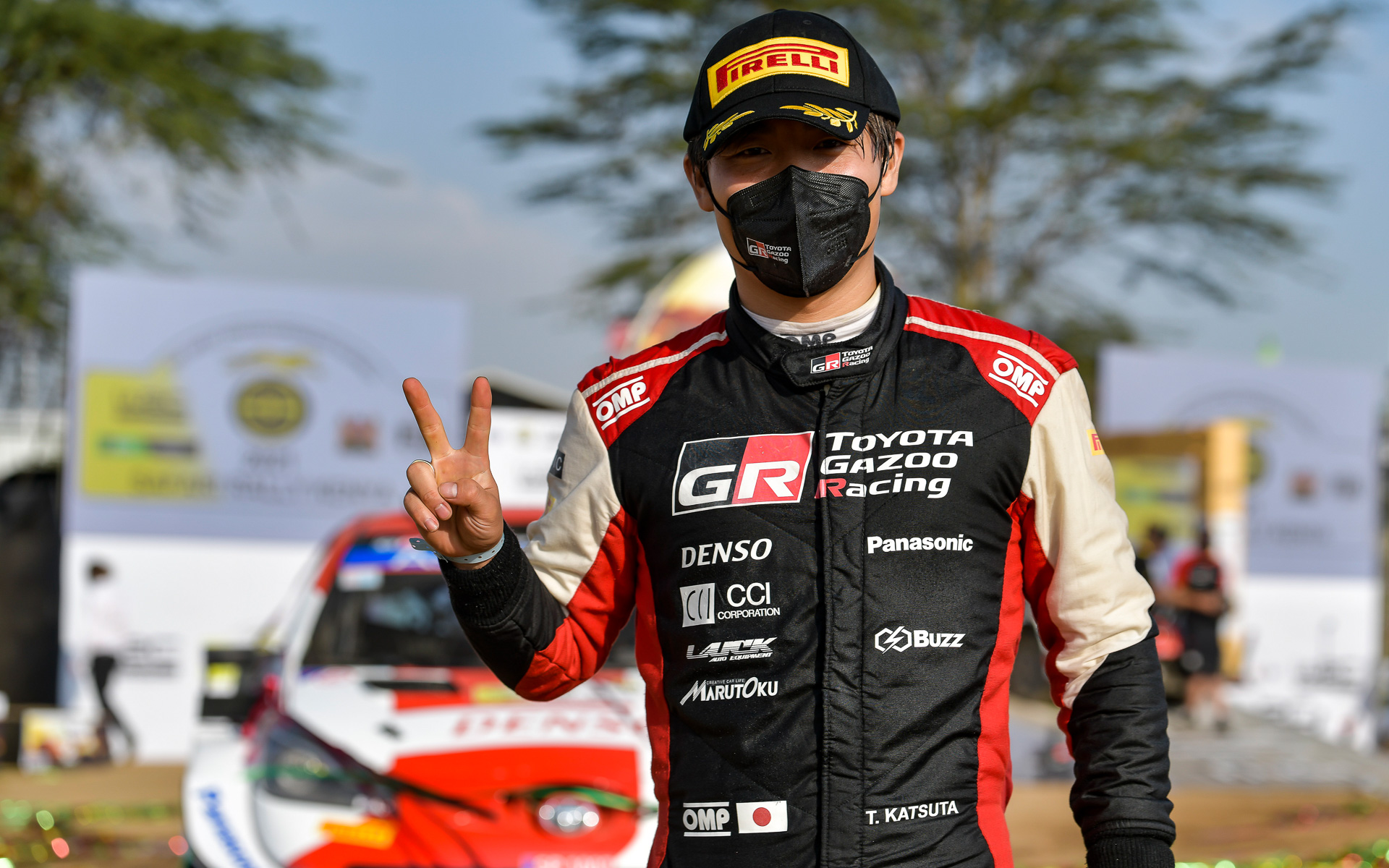 勝田貴元選手は第6戦で自己最高位の総合2位を獲得。2021年シーズンのドライバーズランキングで7位となった