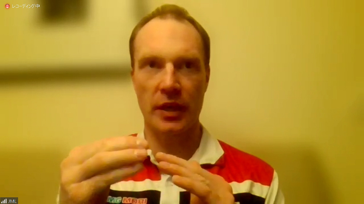 経験を積んでいくことが非常に重要だと語るラトバラ代表