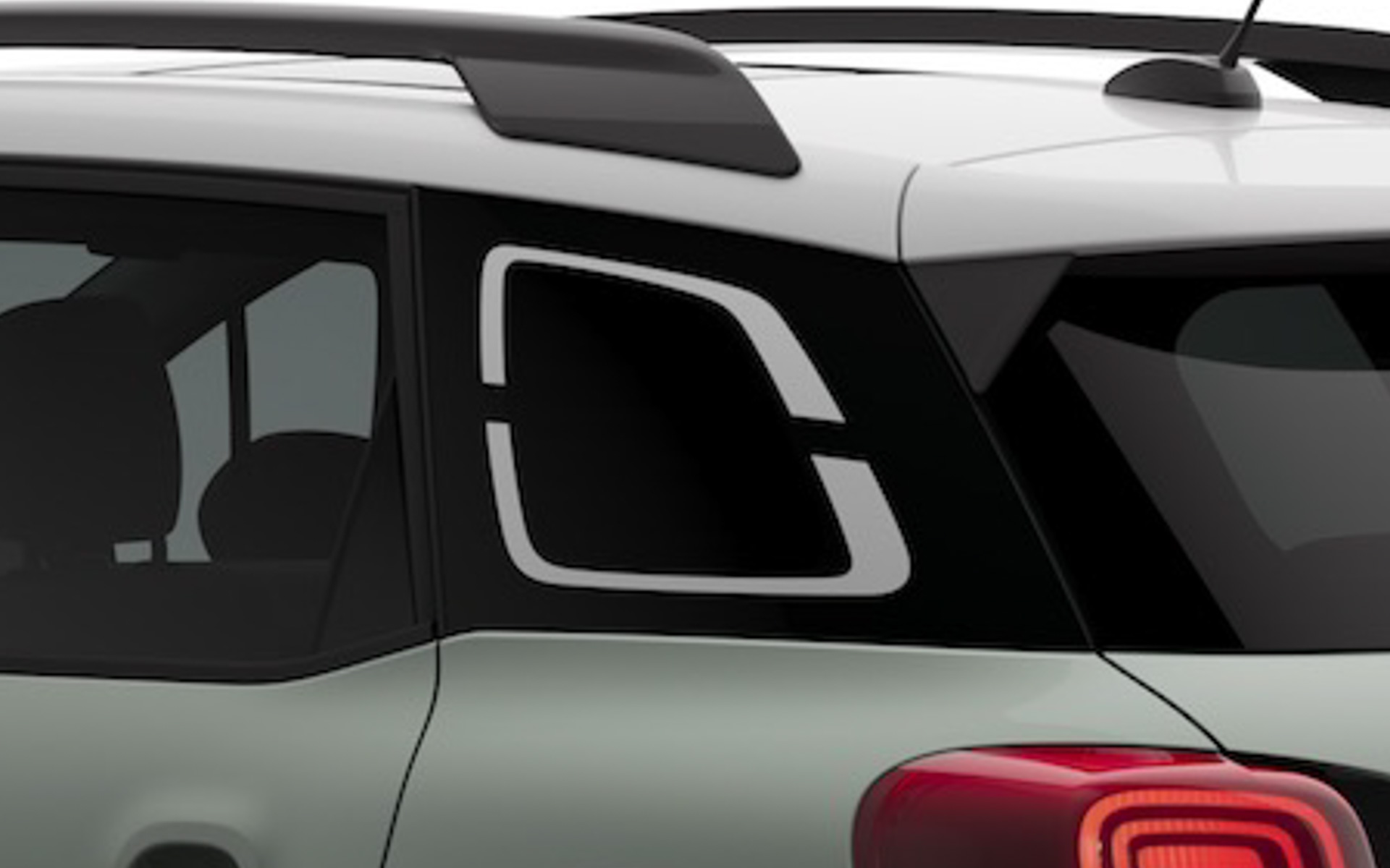 アクセントカラーはブラックとホワイトを設定