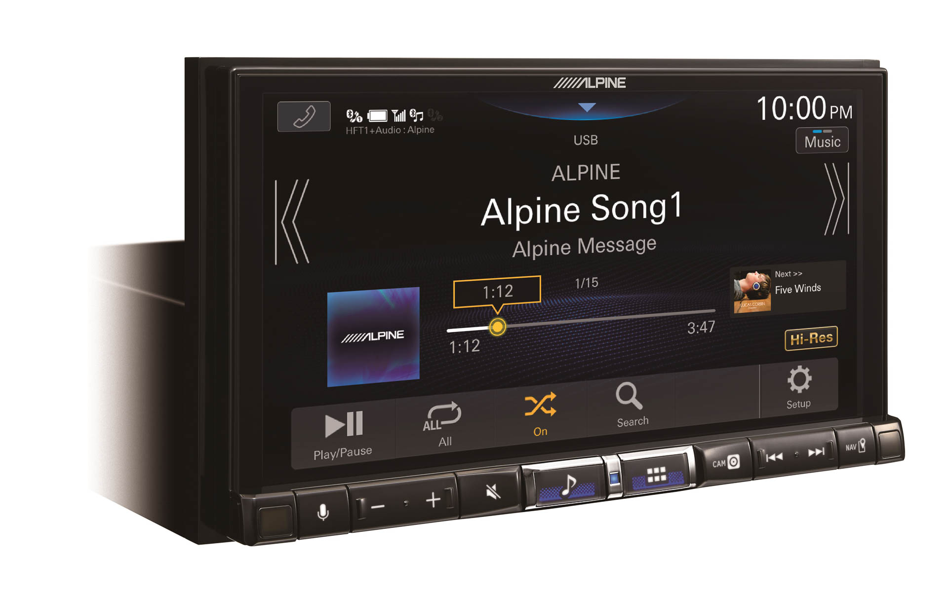 7型ディスプレイオーディオ「DA7Z」