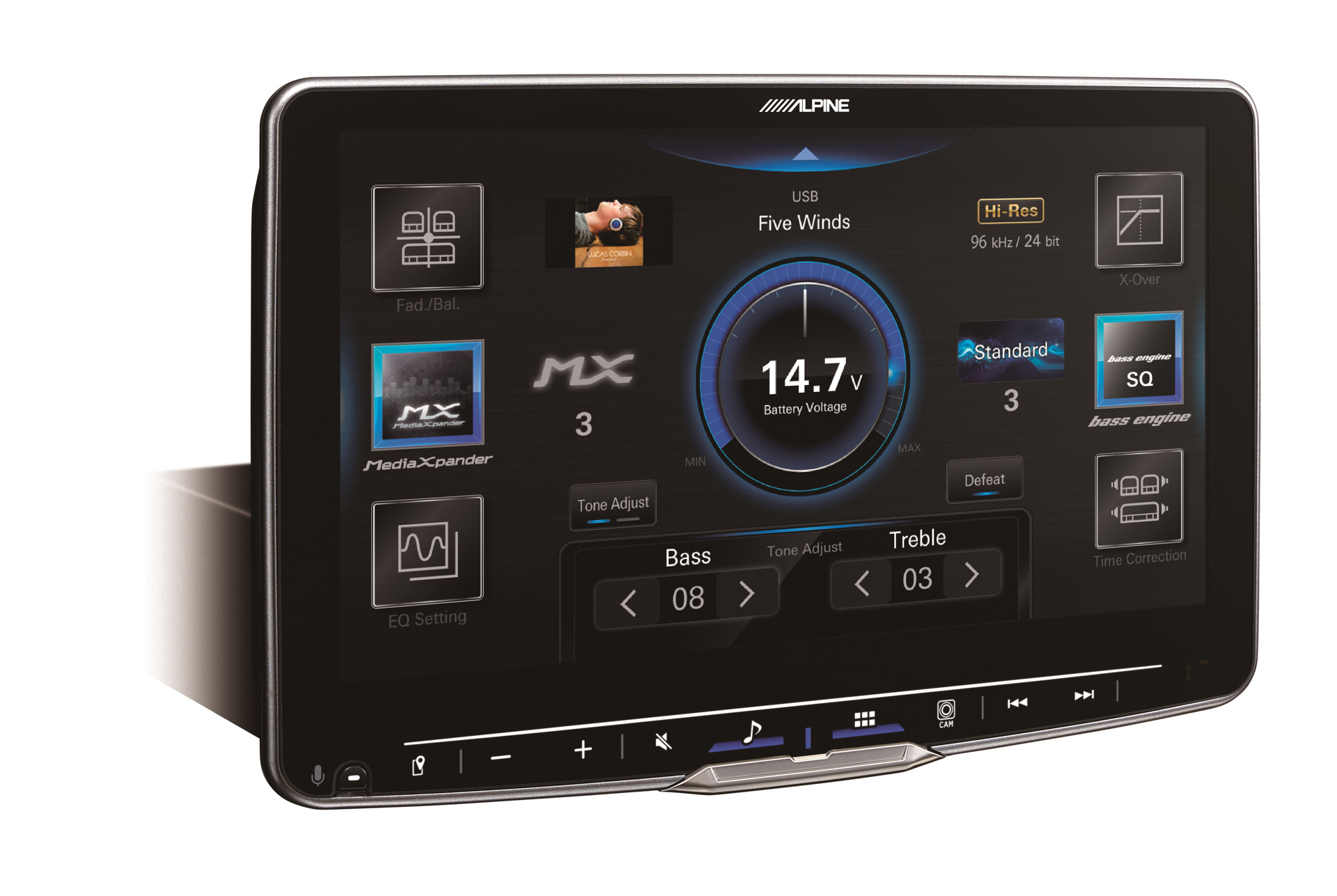 9型ディスプレイの「フローティング ビッグ DA（DAF9Z）」