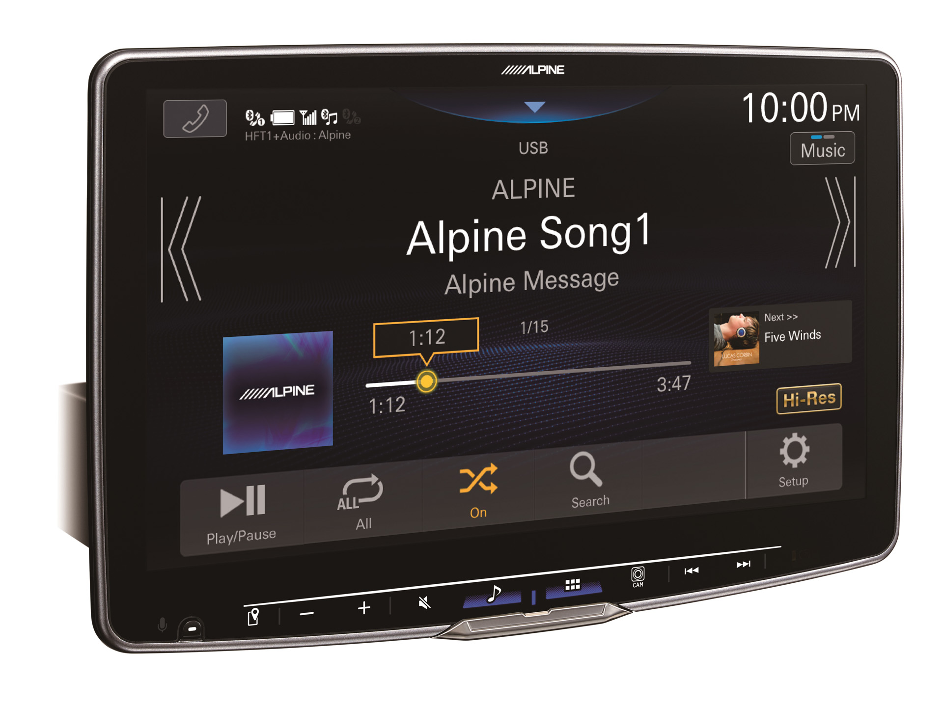 11型ディスプレイの「フローティング ビッグ DA（DAF11Z）」