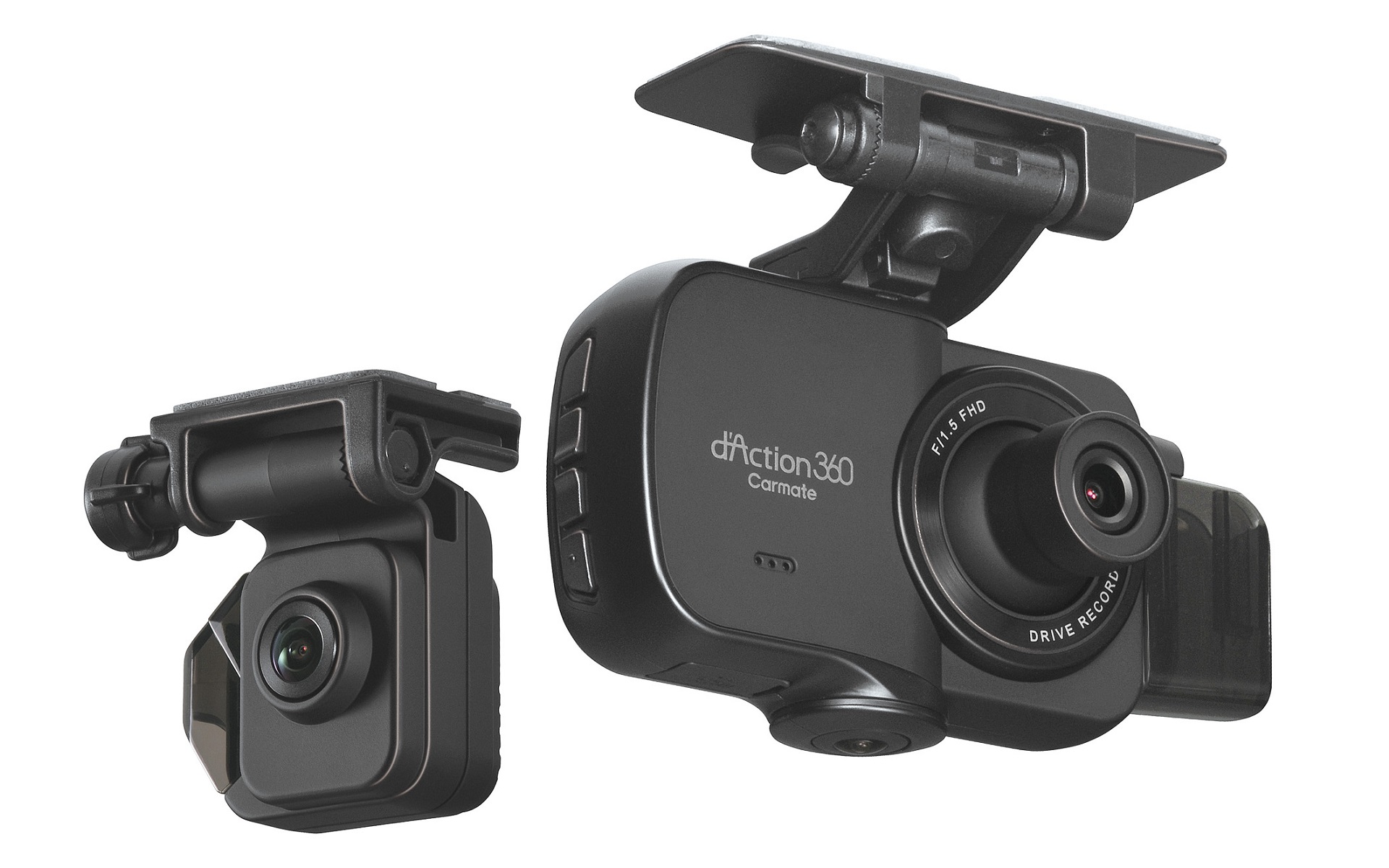 前後2カメラ＋360°カメラの「ダクション 360D（DC4000R）」
