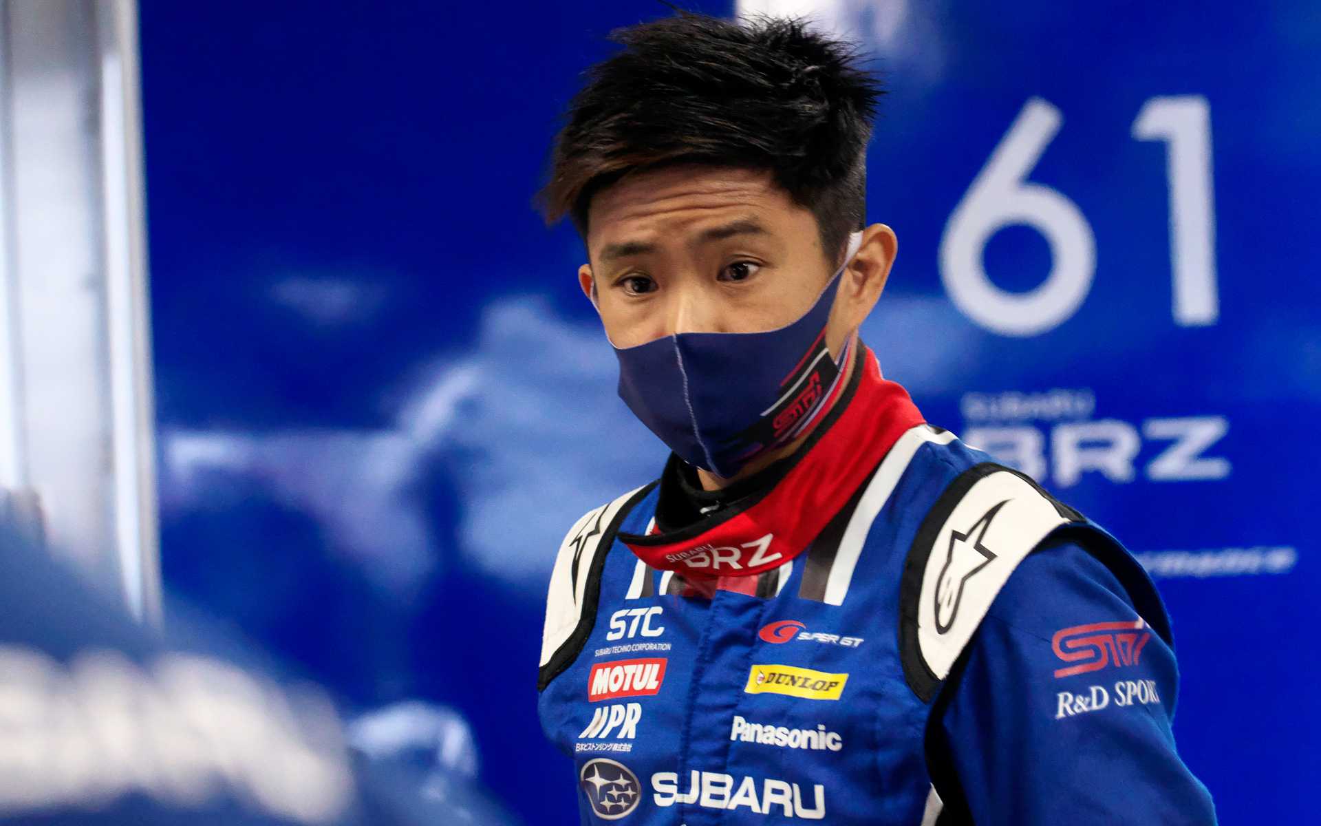 61号車のドライバー、井口卓人選手