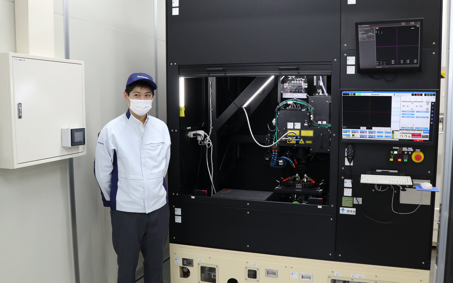 AMP Connect Labのガルバノスキャナ溶接実証機