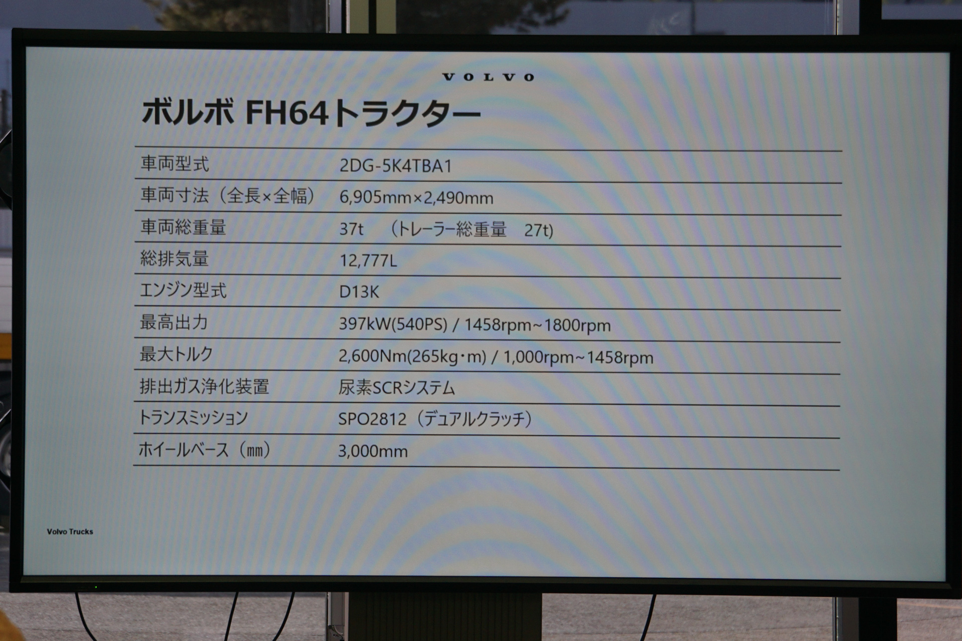 FHトラクターのグローブトロッターキャブ仕様