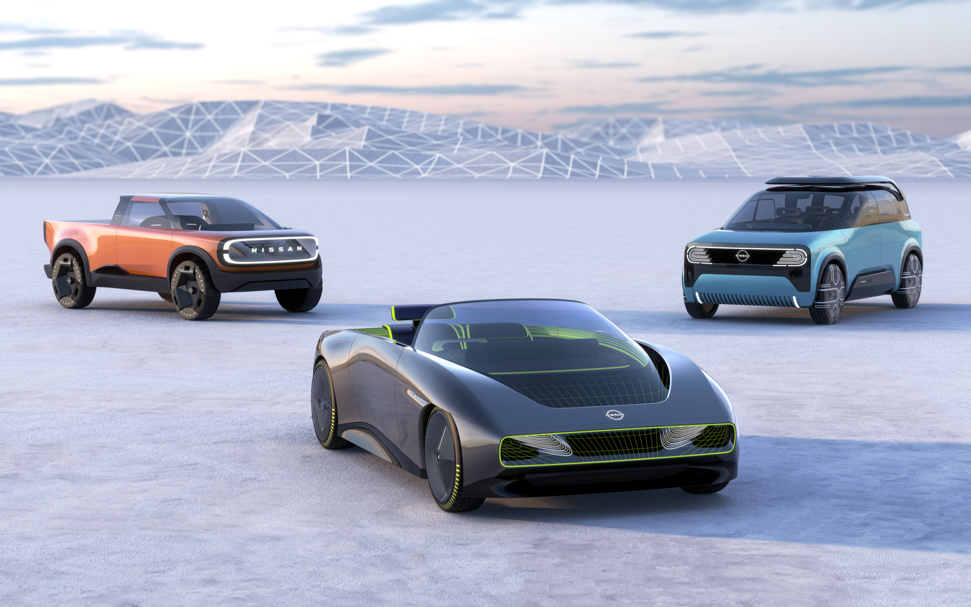 日産が思い描く2030年のコンセプトカー3台