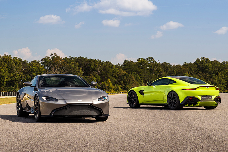 「ヴァンテージ」V12エンジン搭載モデルが2022年に登場（写真はV8エンジン搭載の現行ヴァンテージ）