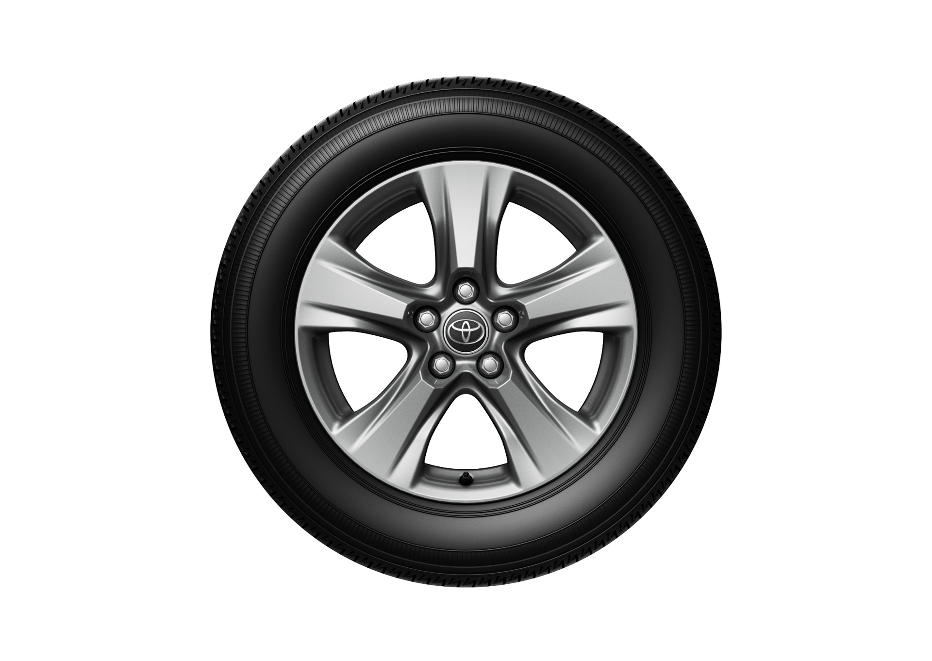 「RAV4 X」17インチタイヤ＆アルミホイール（グレーメタリック塗装）