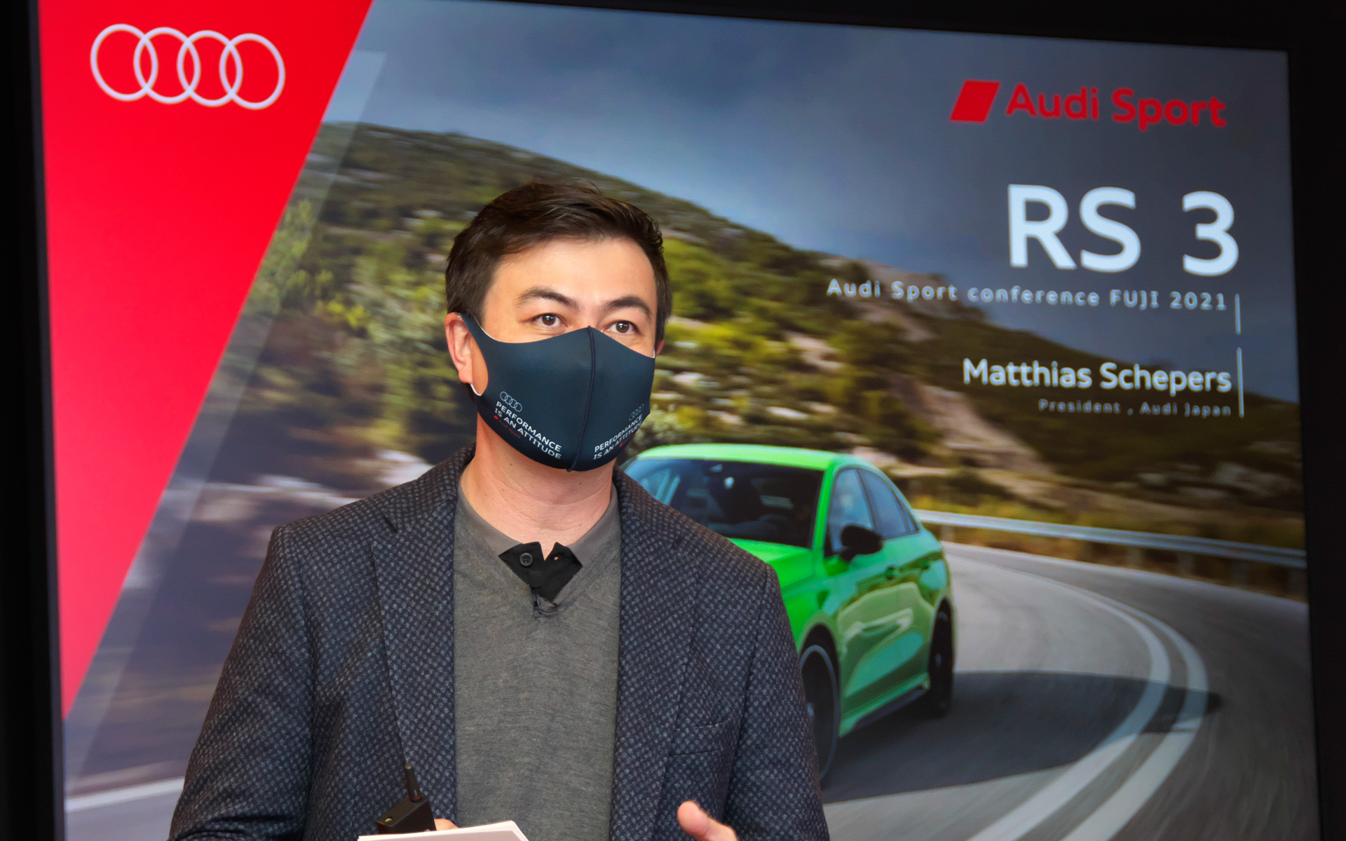 アウディ ジャパン株式会社 代表取締役社長 マティアス・シェーパース氏