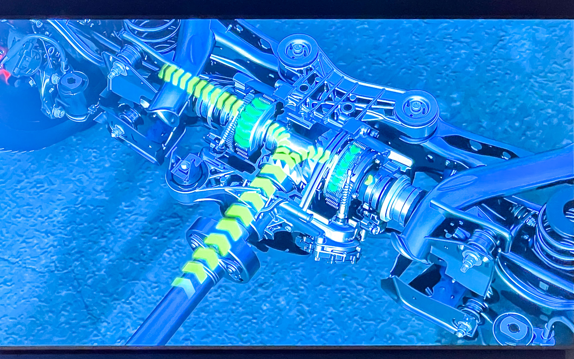 RS 3に搭載されたトルクスプリッター