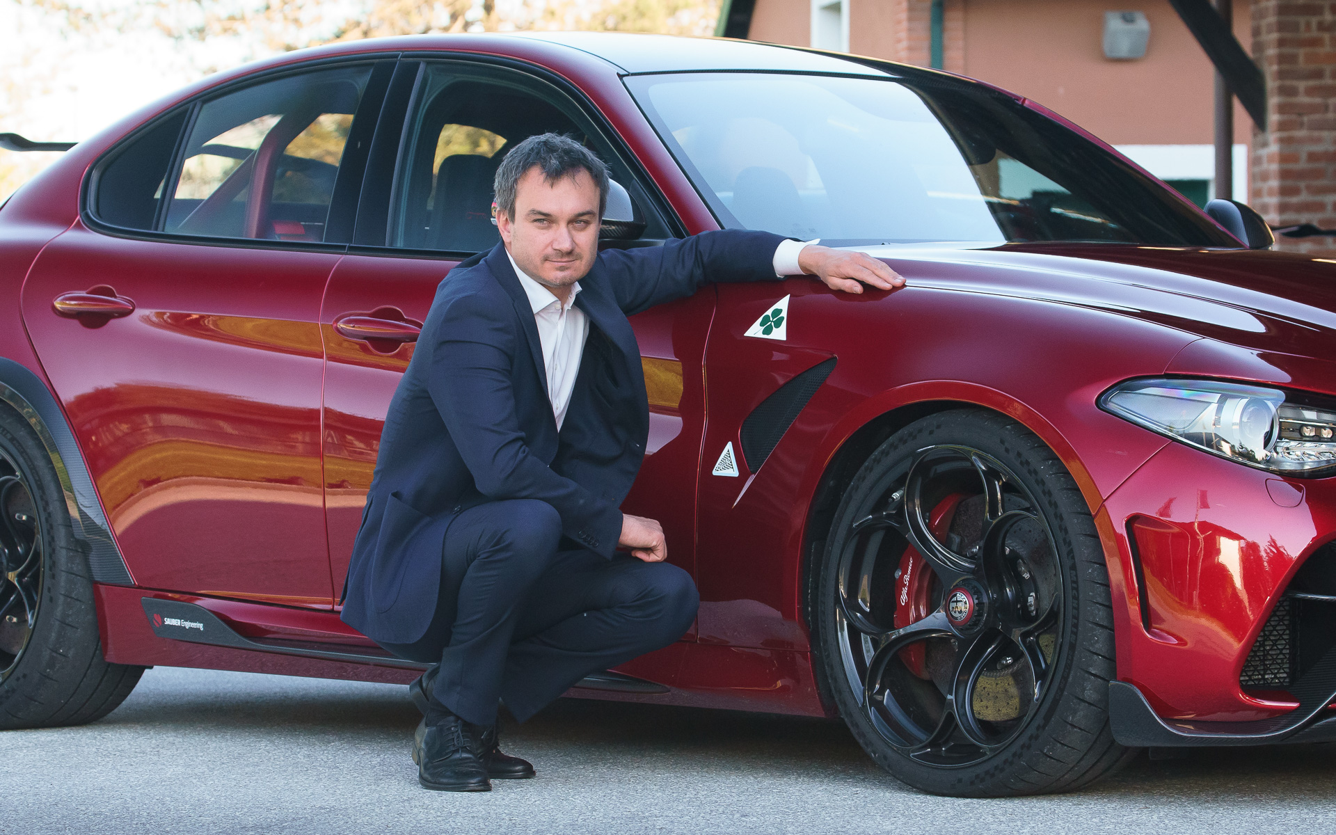 アルファ ロメオのプロダクト総責任者を務めるダニエル・グッザファーメ氏