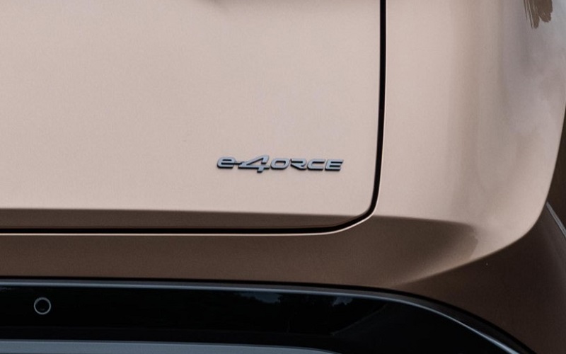 アリアについているe-4ORCEのエンブレム