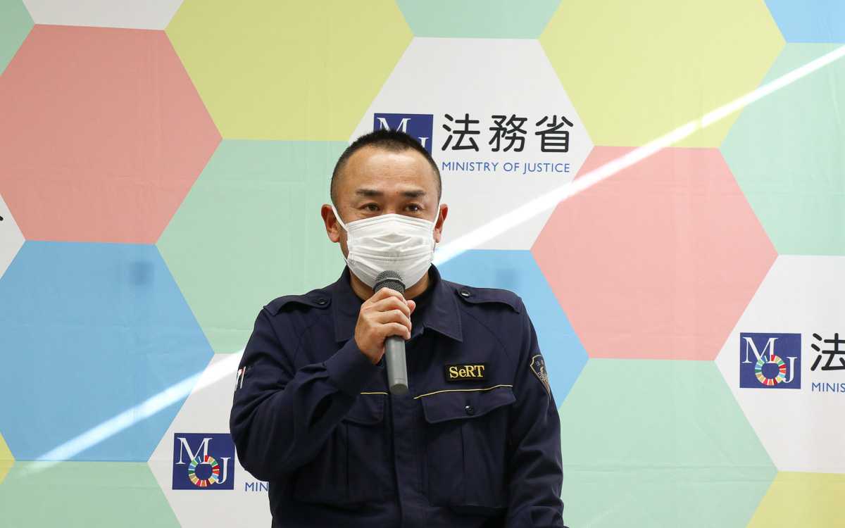 SeRT 隊長 大内広道氏