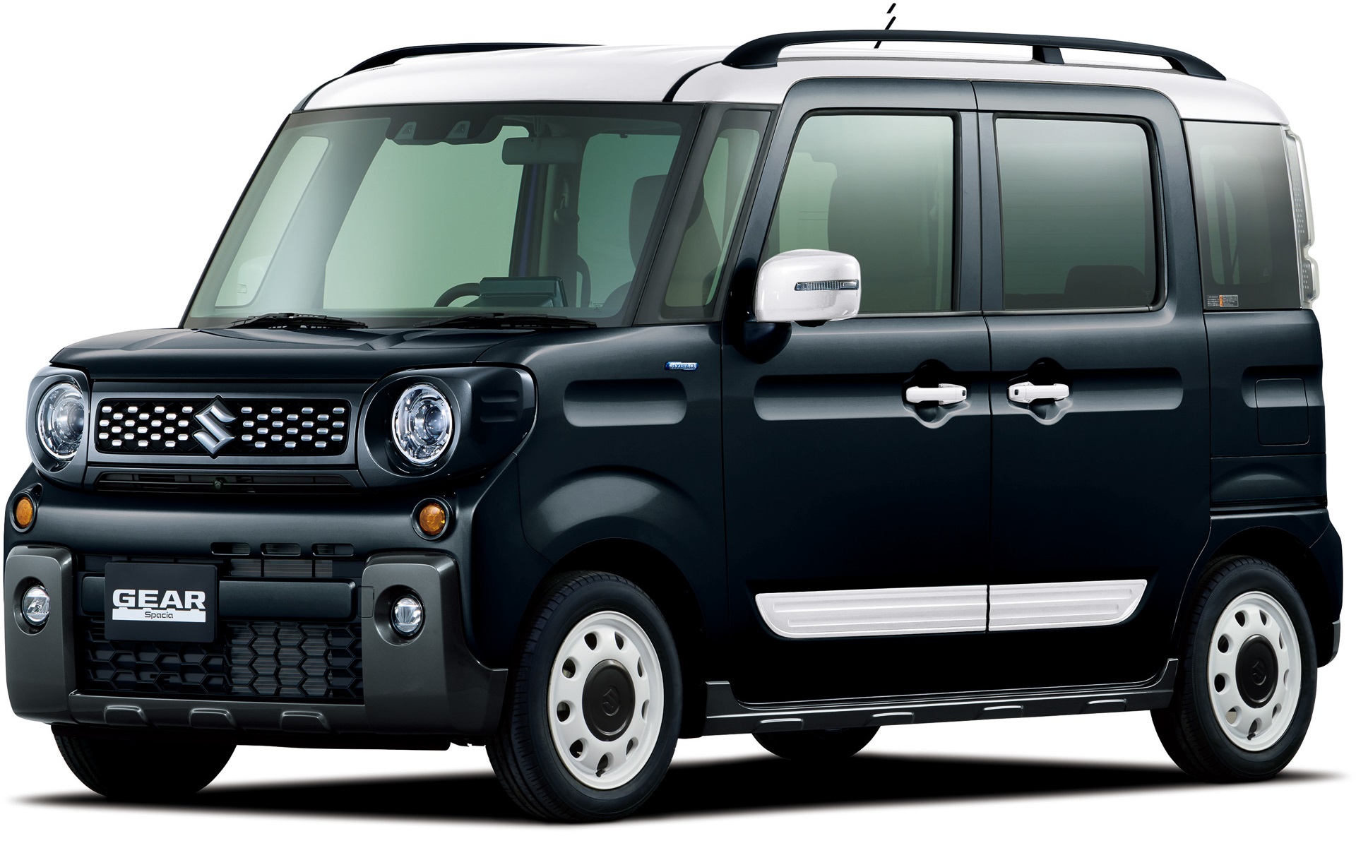 ボディカラー：ブルーイッシュブラックパール3×ホワイト2トーンルーフ