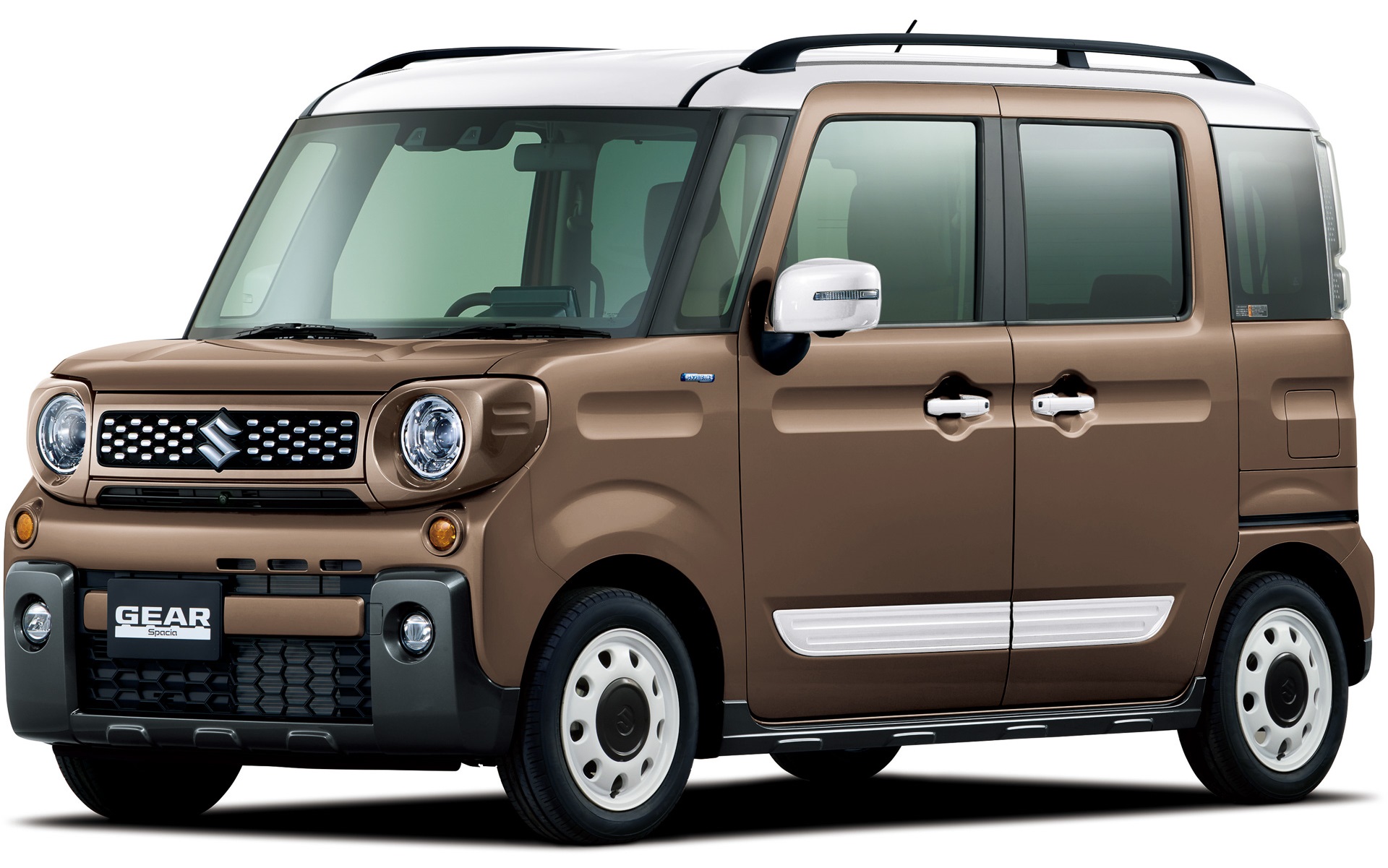 ボディカラー：ウッディブラウンメタリック×ホワイト2トーンルーフ