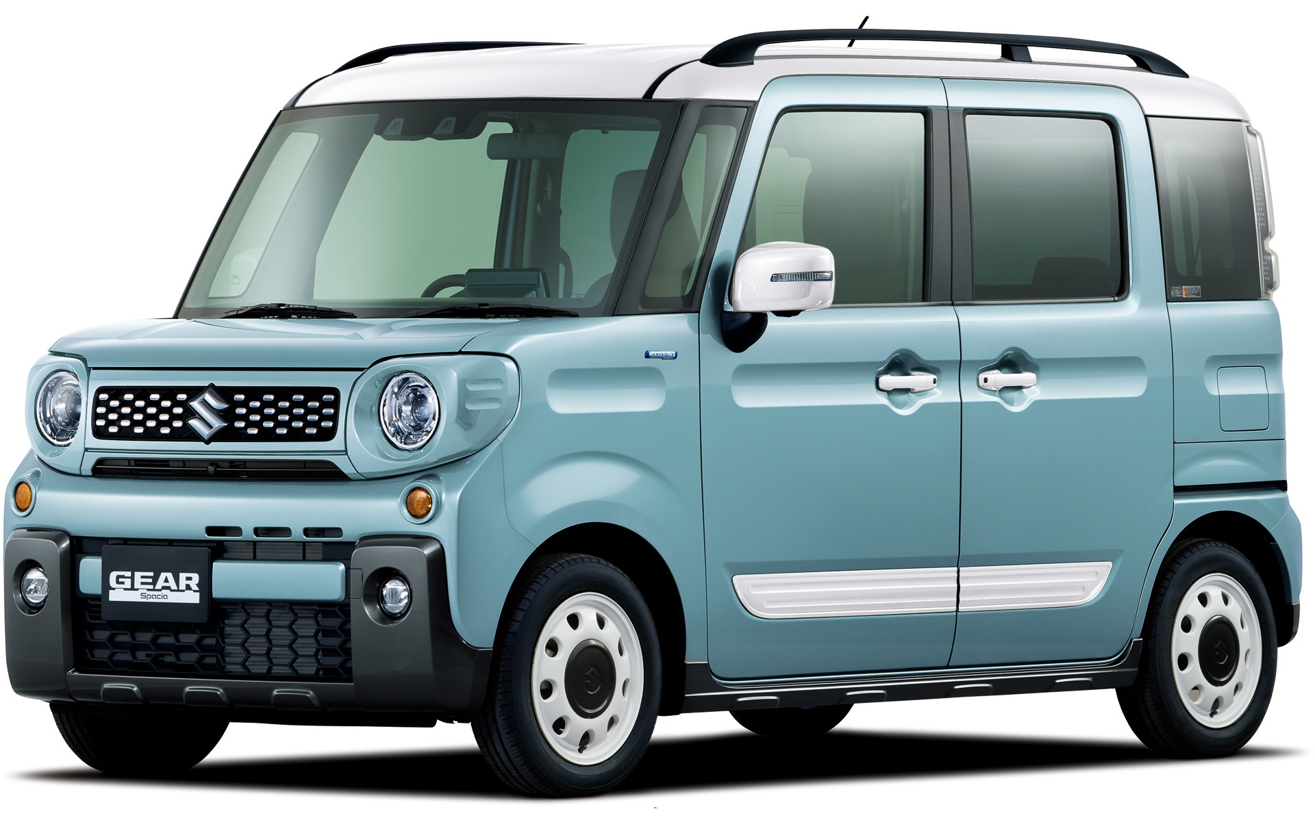 ボディカラー：オフブルーメタリック×ホワイト2トーンルーフ