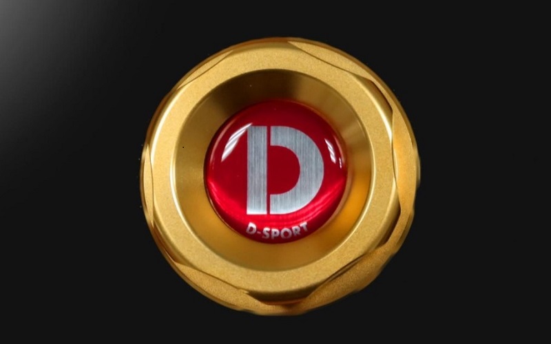 高級感の漂うゴールドアルマイト仕上げ