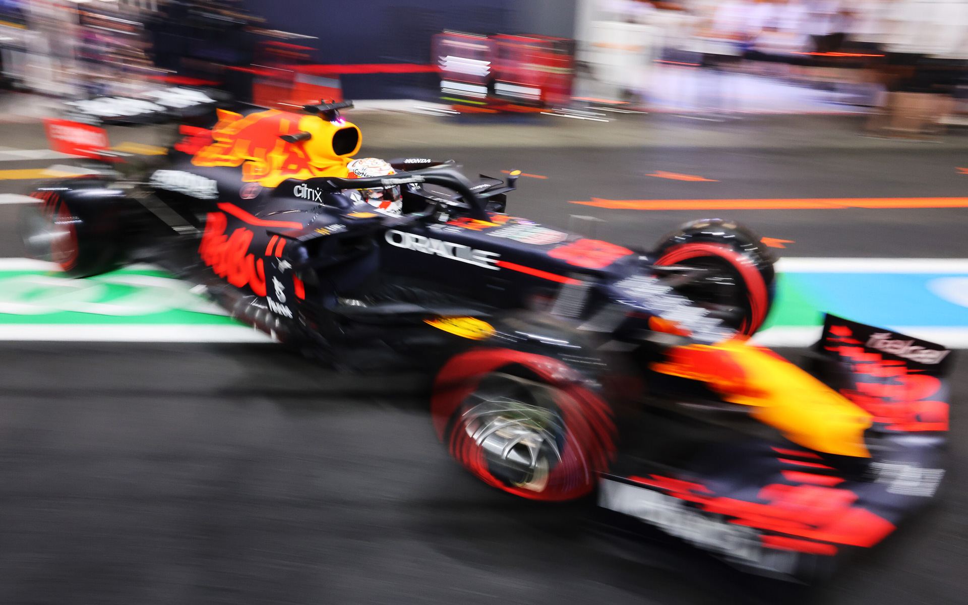 予選3位となったレッドブル・ホンダのマックス・フェルスタッペン選手　（C）Getty Images / Red Bull Content Pool