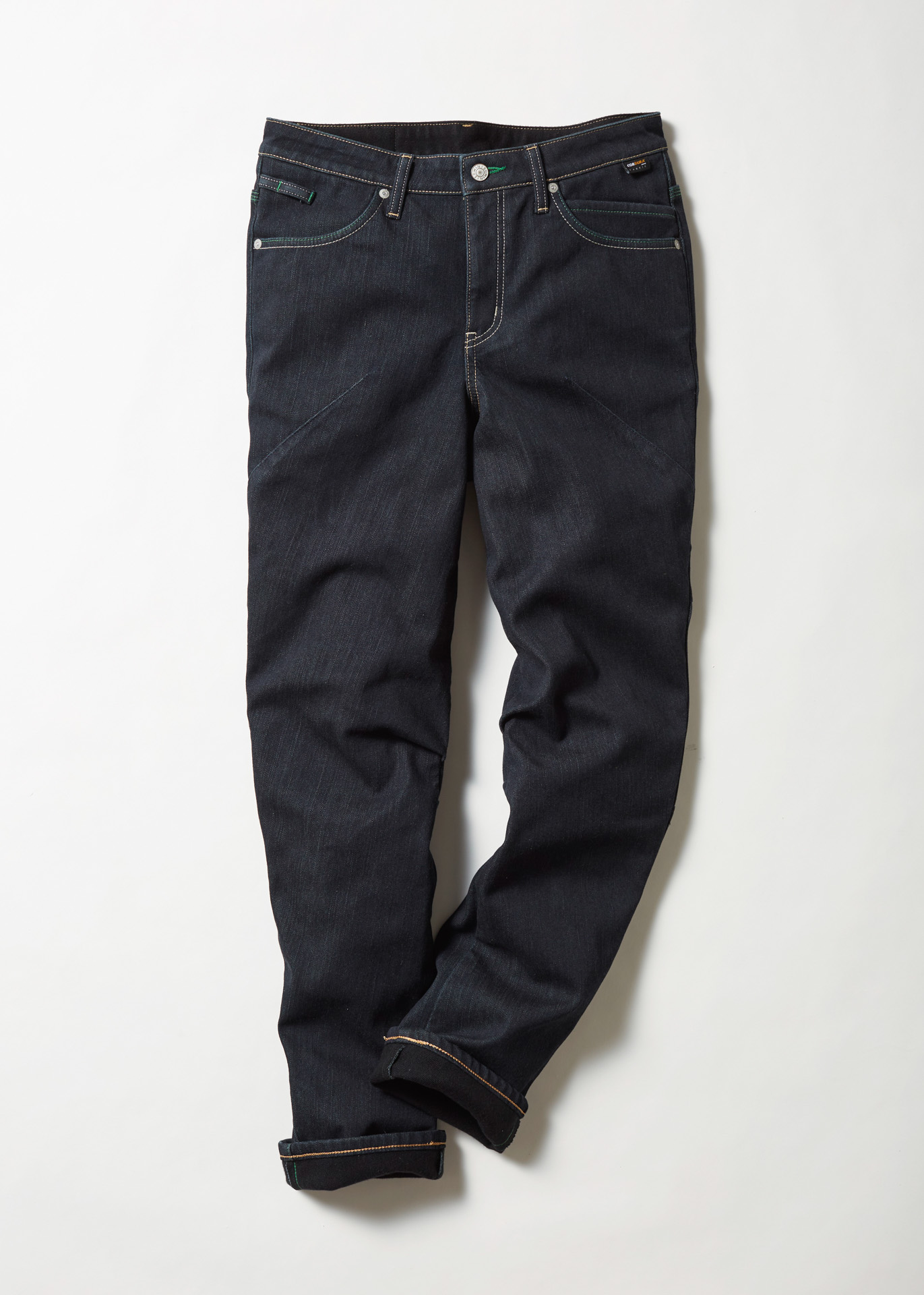 「カワサキ ライダージーンズ WILDFIRECORDURAR（Kawasaki×56design×EDWIN）」（価格：2万3100円）