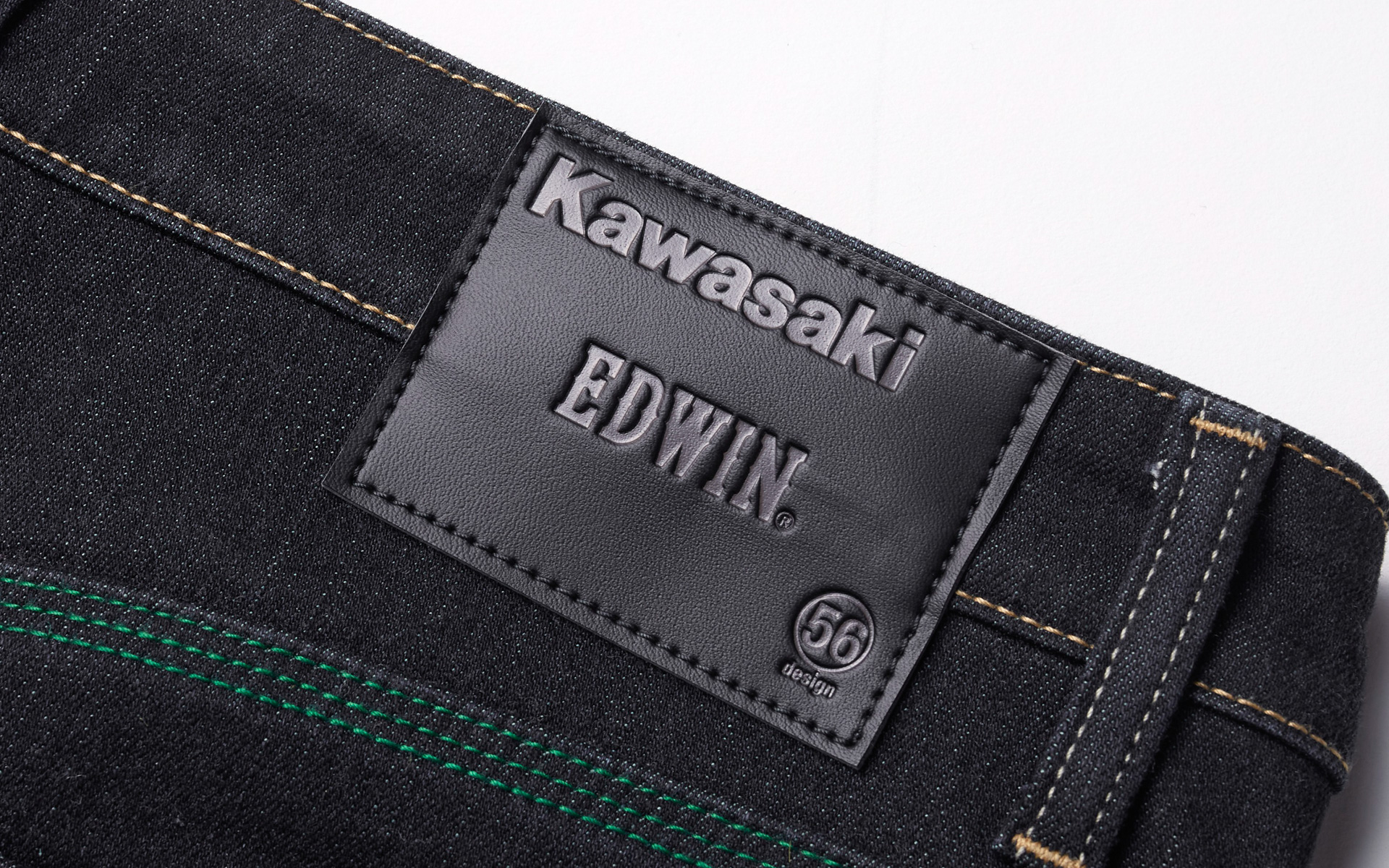 「カワサキ ライダージーンズ WILDFIRECORDURAR（Kawasaki×56design×EDWIN）」（価格：2万3100円）
