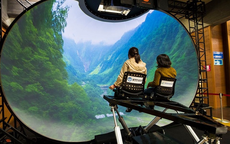 2019年に実施した「立山黒部アルペンライド」の模様