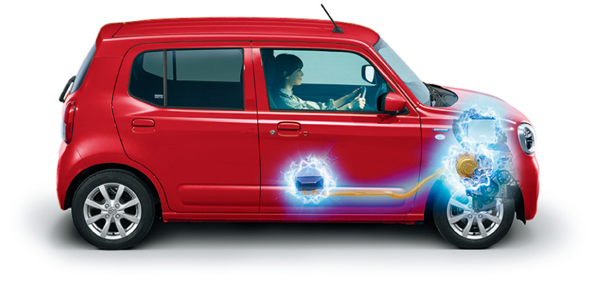 WLTCモード燃費では軽自動車トップの27.7km/lを達成