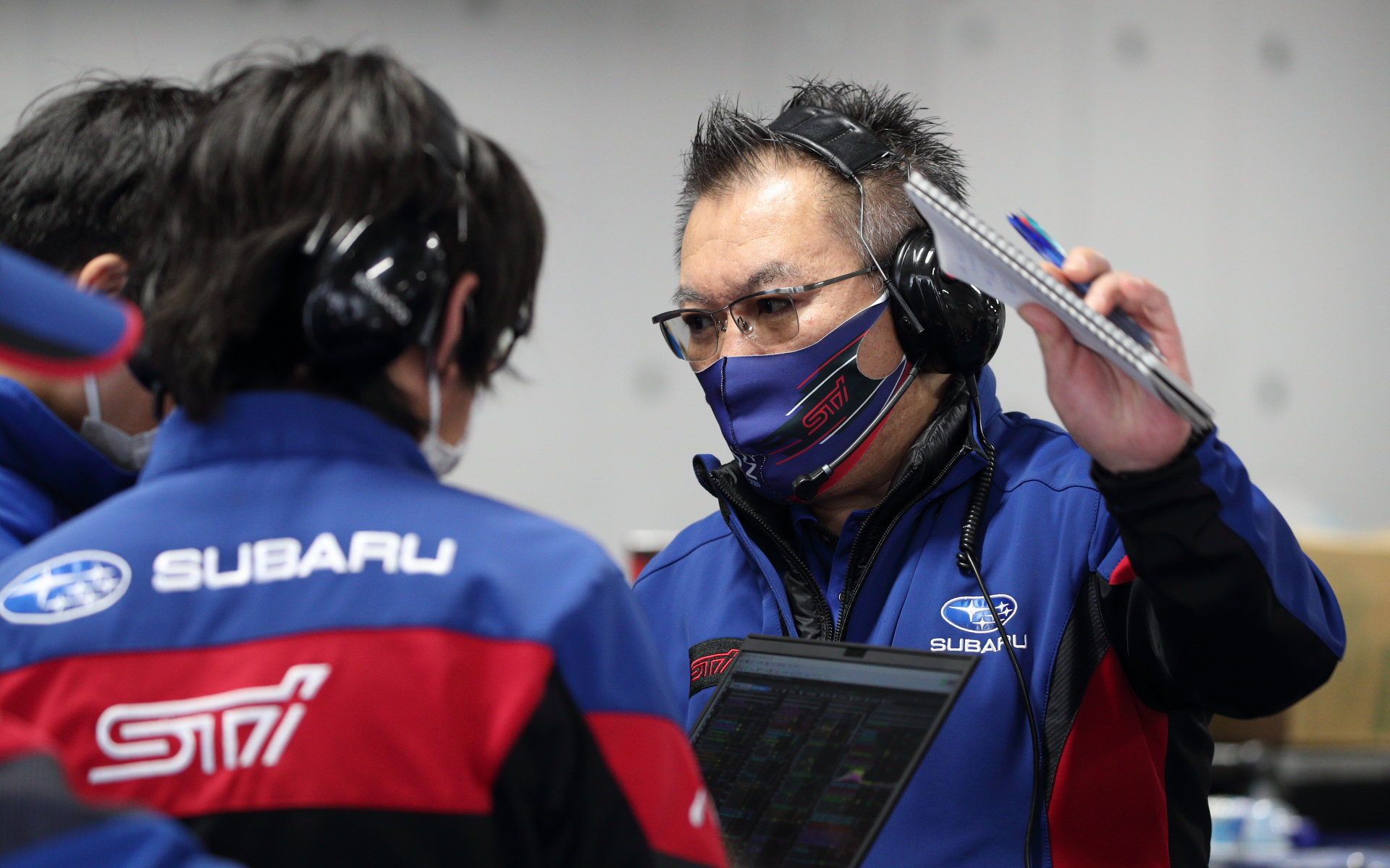 チャンピオンを獲得した後の公開テストだったが常に険しい雰囲気だったのが印象的だった